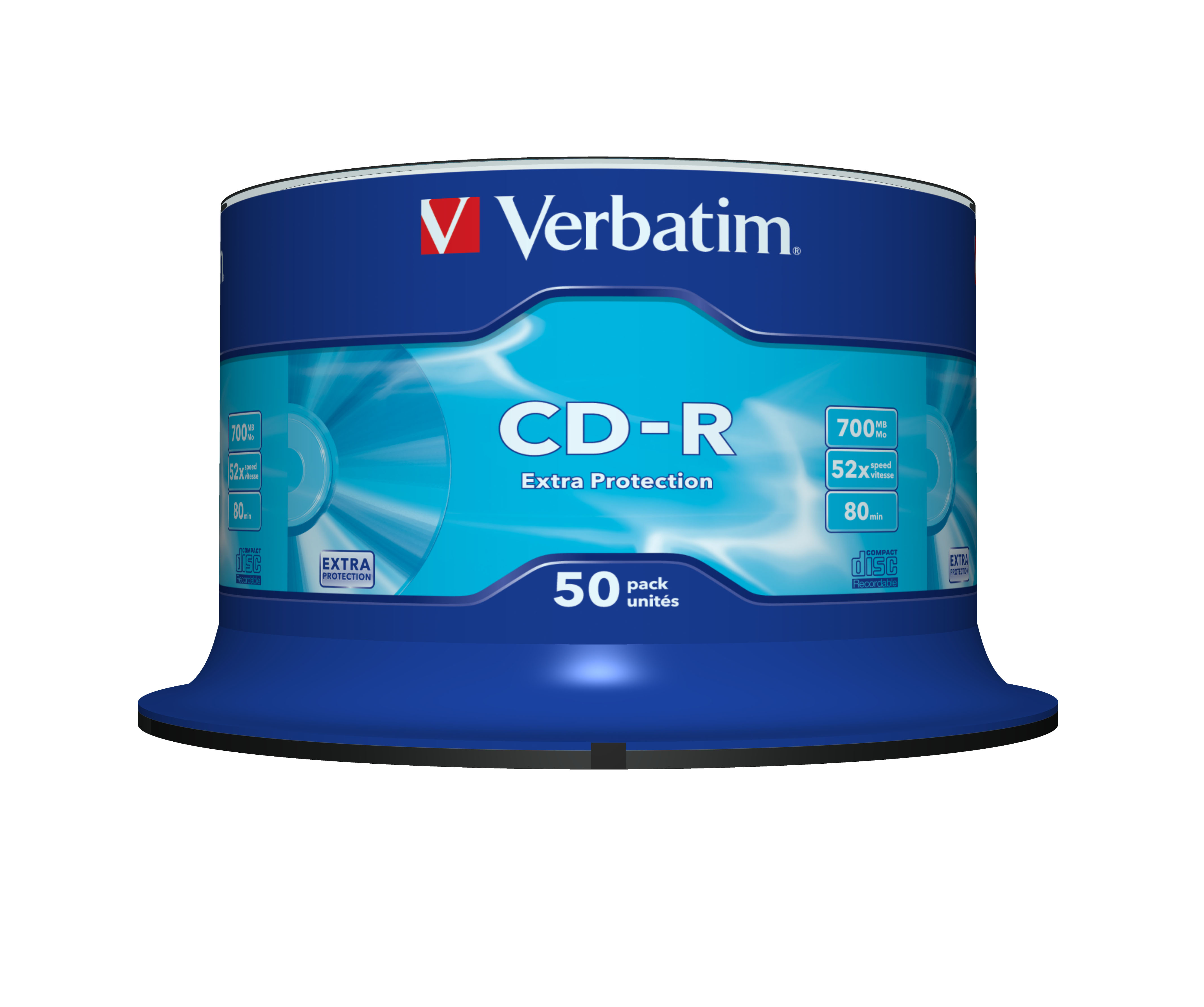 Verbatim CD-R Extra Protection 700 MB 52x 50 stk