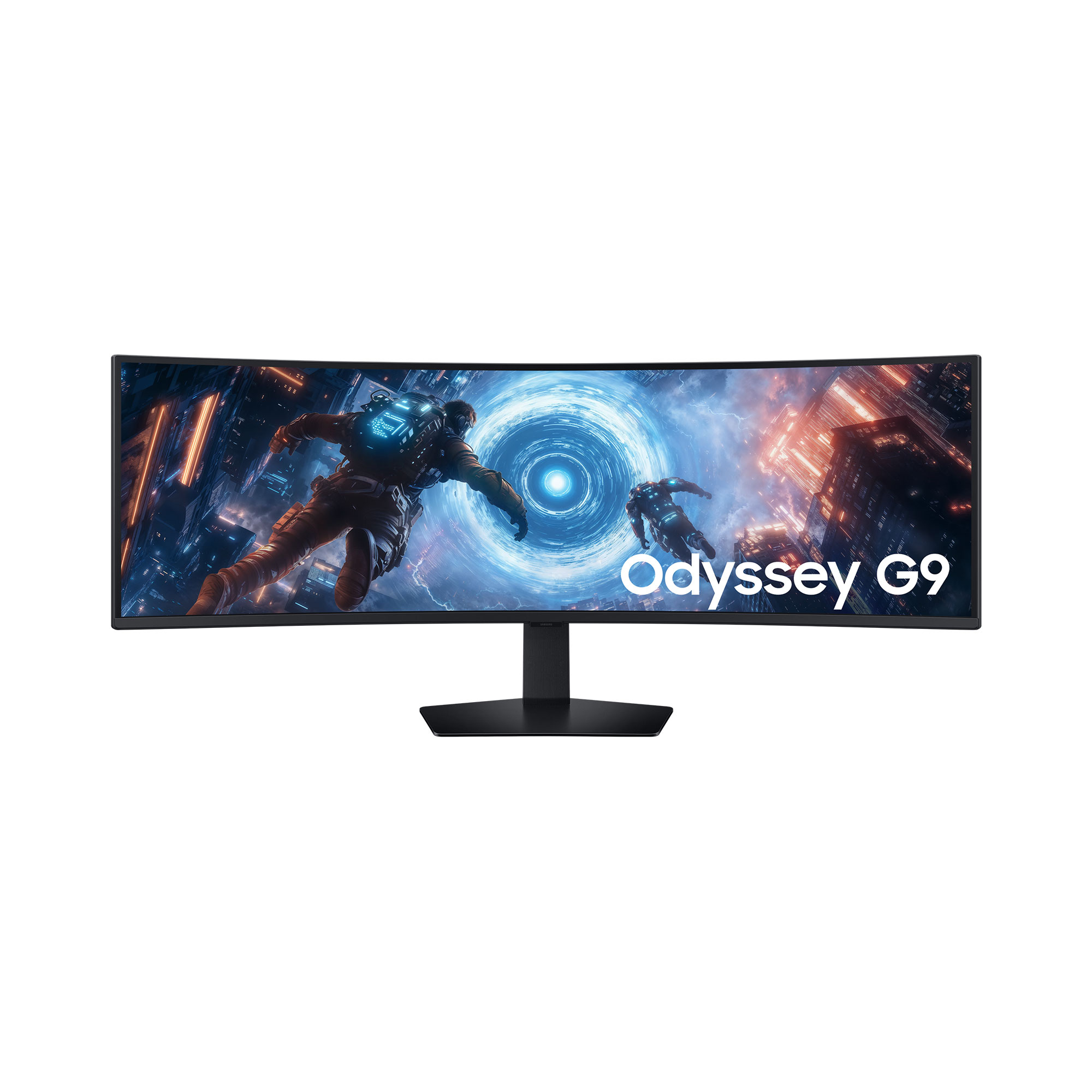 Samsung G91F computerskærm 124,5 cm (49") 5120 x 1440 pixel Dual QHD LCD Sort