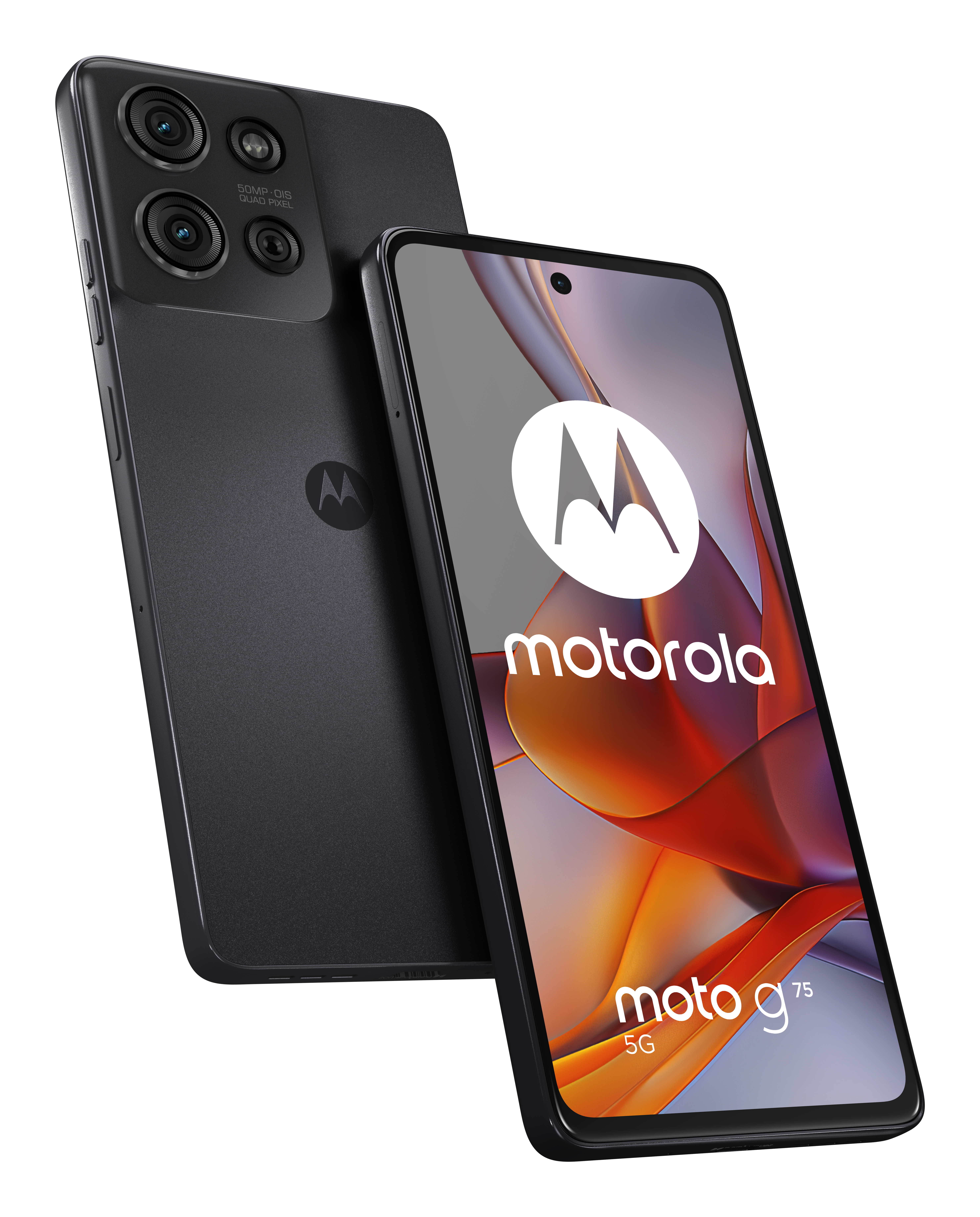 Motorola moto g75 5G 17,2 cm (6.78") Hybrid Dual SIM Android 14 USB Type-C 8 GB 128 GB 5000 mAh Grå