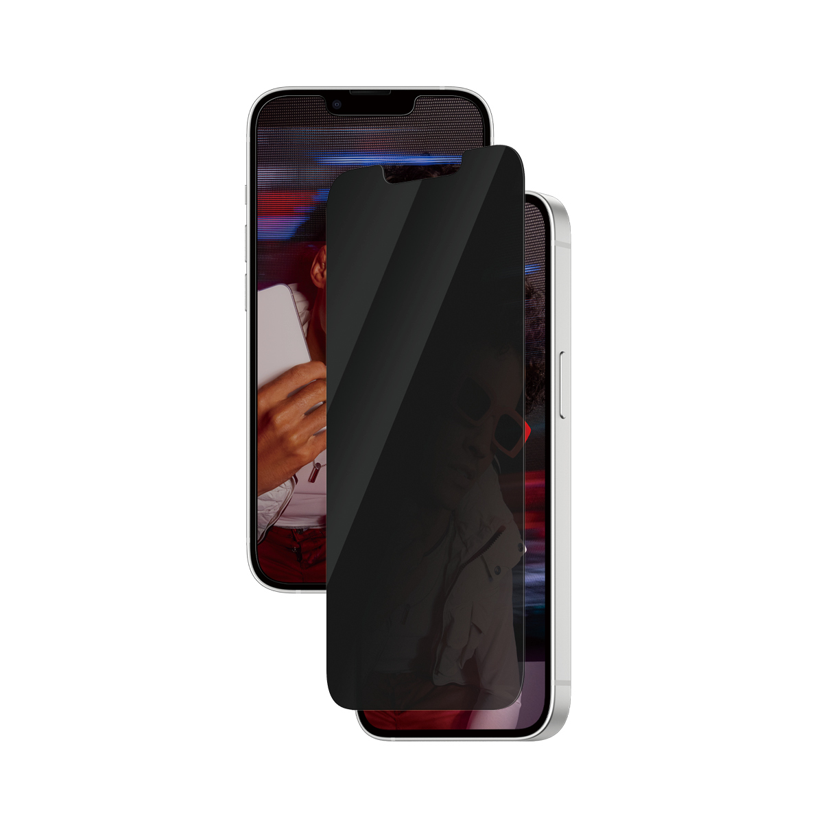 PanzerGlass SAFE. by ® Privacy Skærmbeskyttelse iPhone 17e | 16e | 14 | 13 | 13 Pro | Ultra-Wide Fit m. EasyAligner