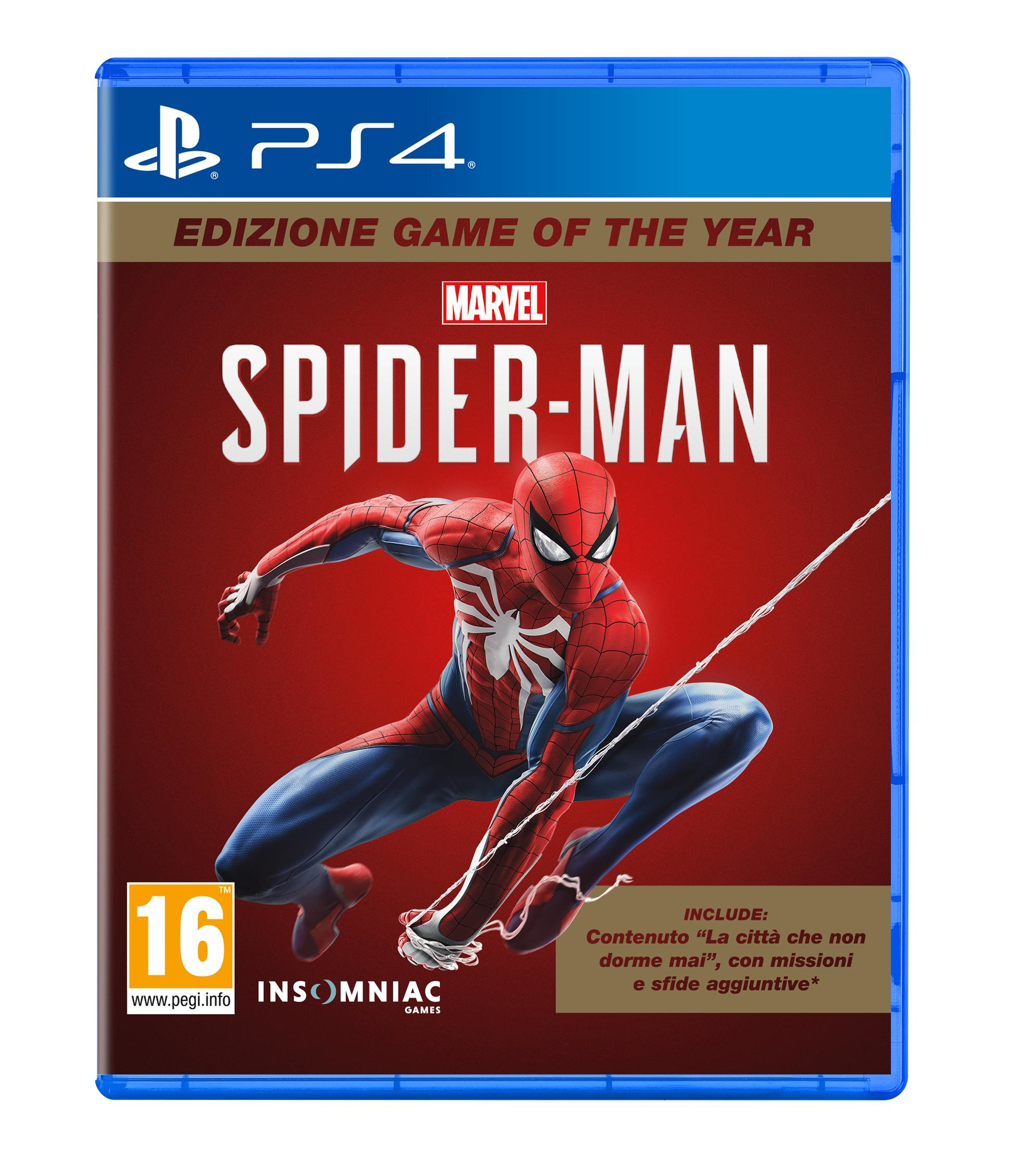 Sony Marvel's Spider-Man Game Of The Year Italiensk PlayStation 4