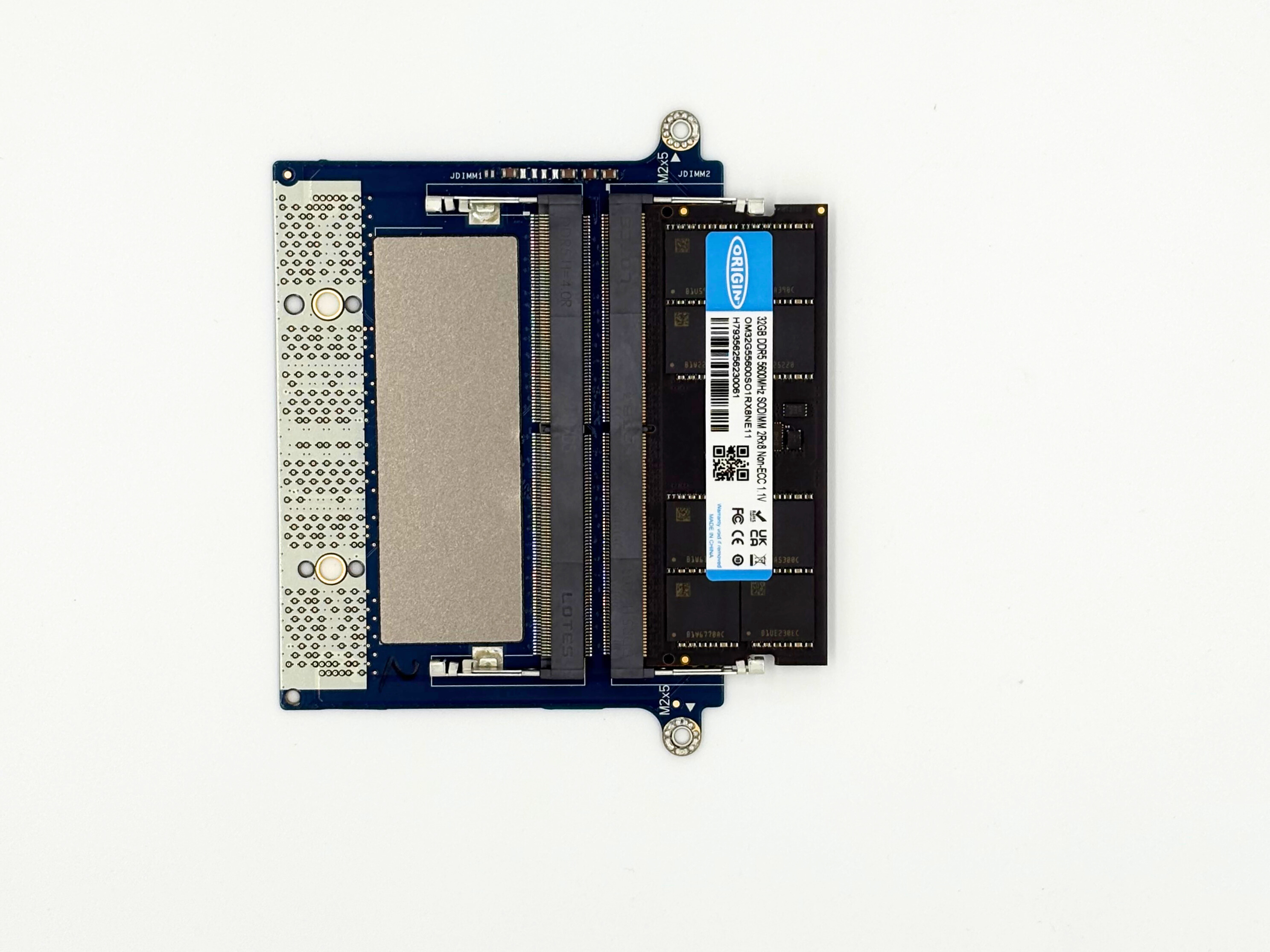 Origin Storage CAMM2XSO32GB hukommelsesmodul 64 GB 2 x 32 GB DDR5