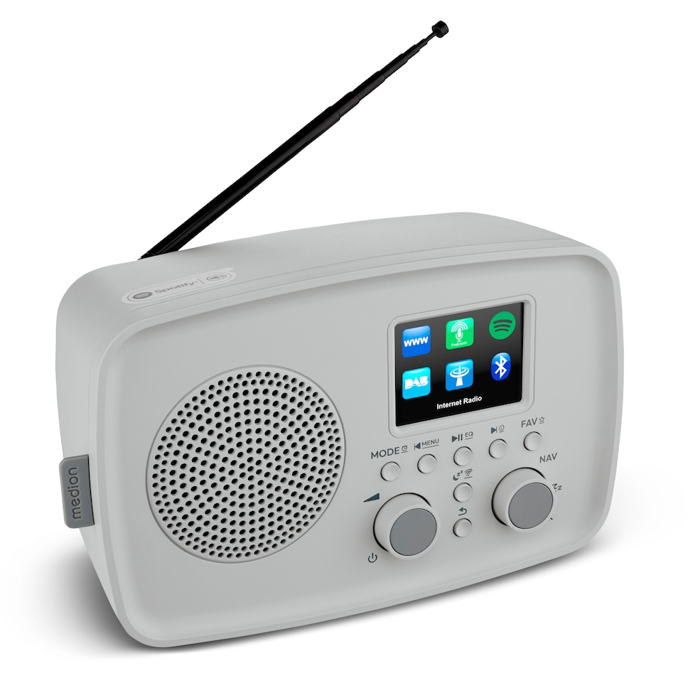 MEDION 50078819 radio Internet Grå