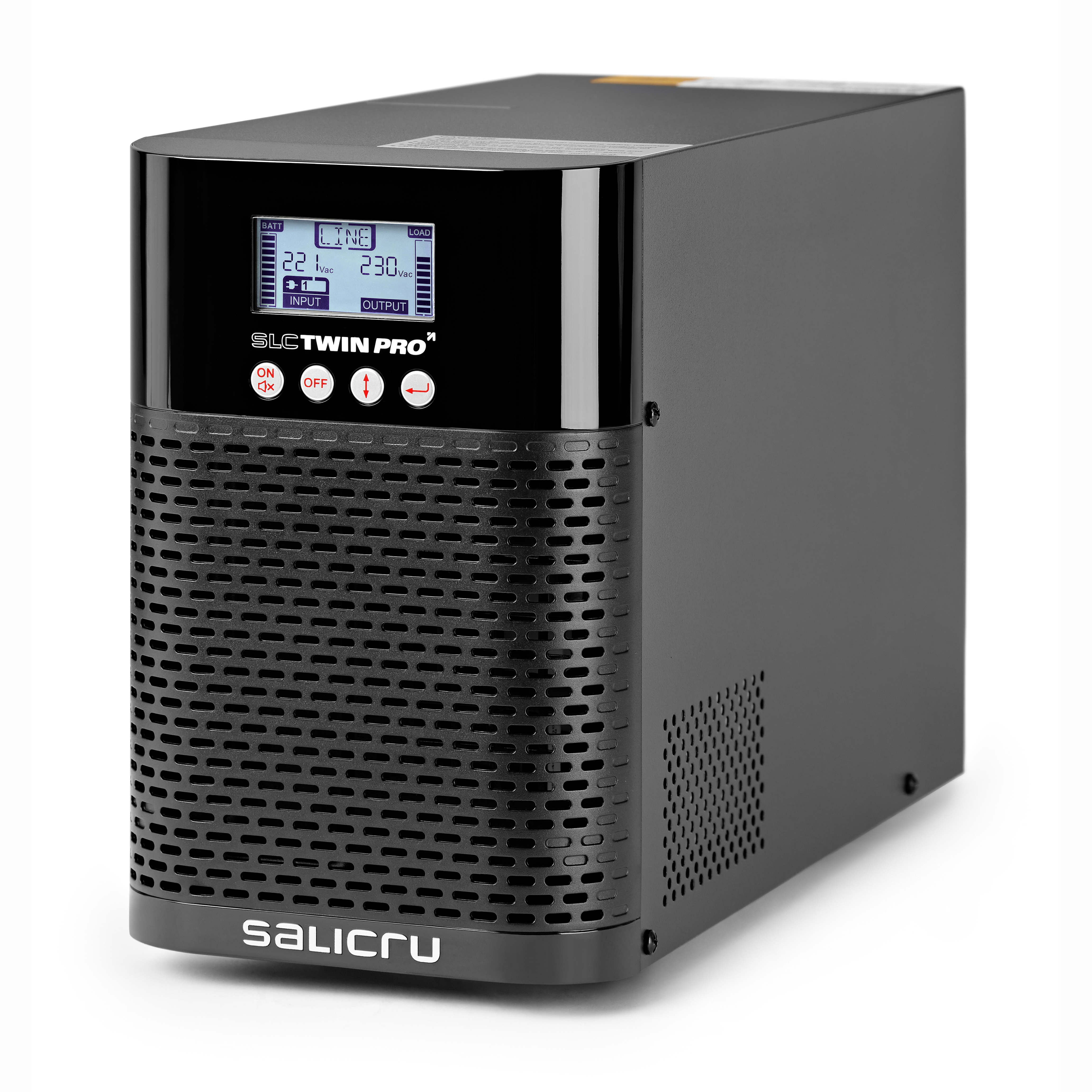 Salicru 699CA000001 UPS-enhed Dobbeltkonvertering (online) 0,7 kVA 630 W 3 AC stikkontakt(er)