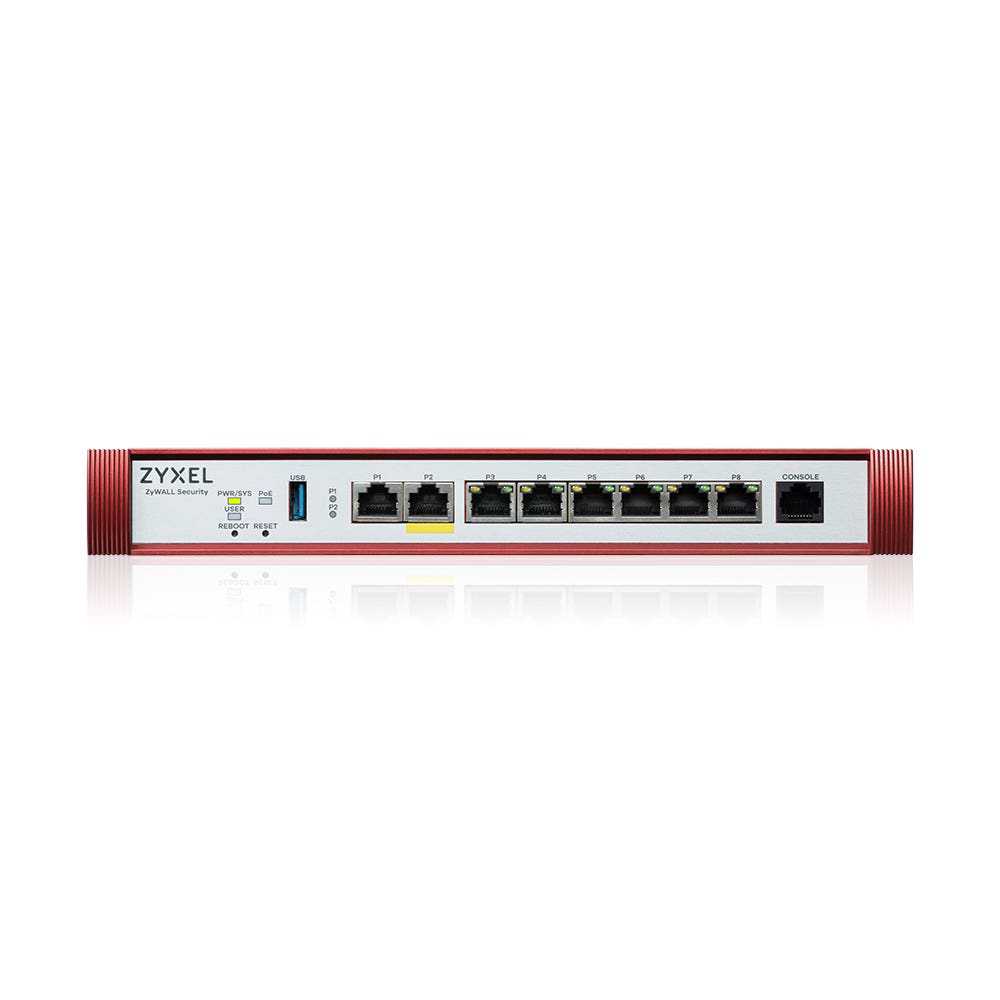 Zyxel USG Flex 100HP firewall (hardware) 3 Gbit/sek.