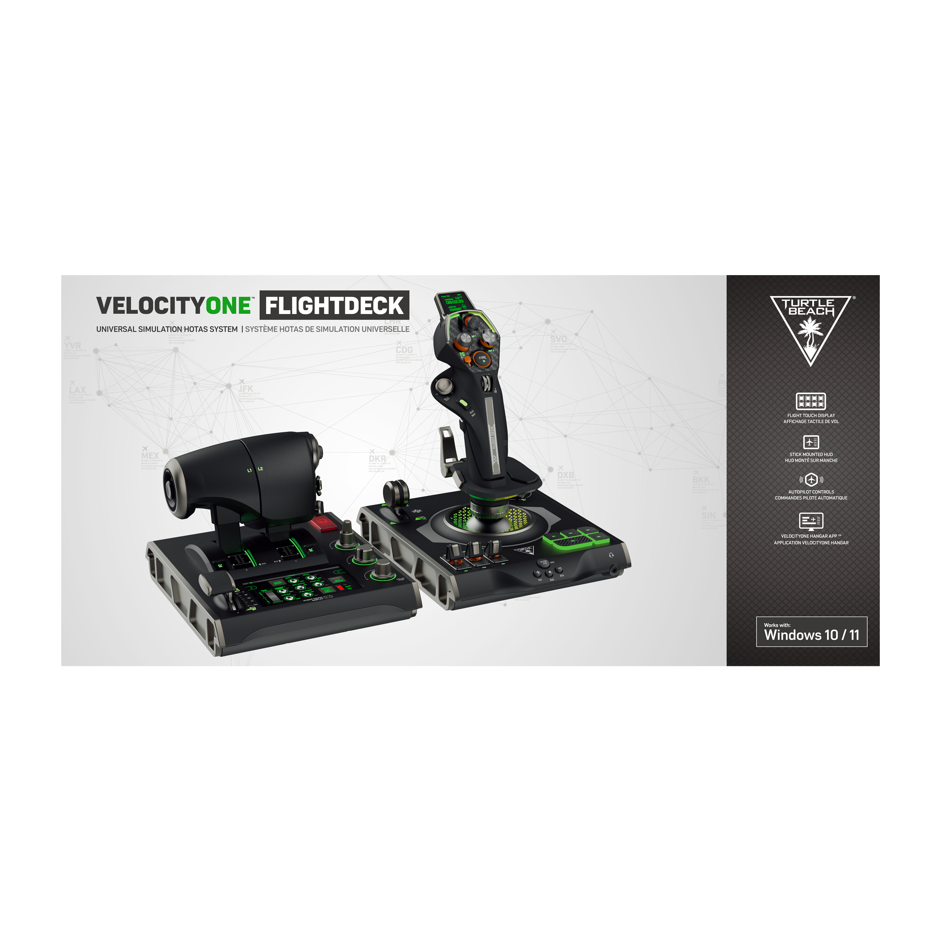 Turtle Beach VelocityOne Sort USB Flightstick Analog/digital PC