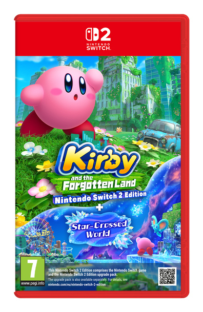 Nintendo Kirby and the Forgotten Land - Switch 2 Edition + Star-Crossed World (Switch 2) Nintendo Switch 2 Edition Flersproget Nintendo Switch 2