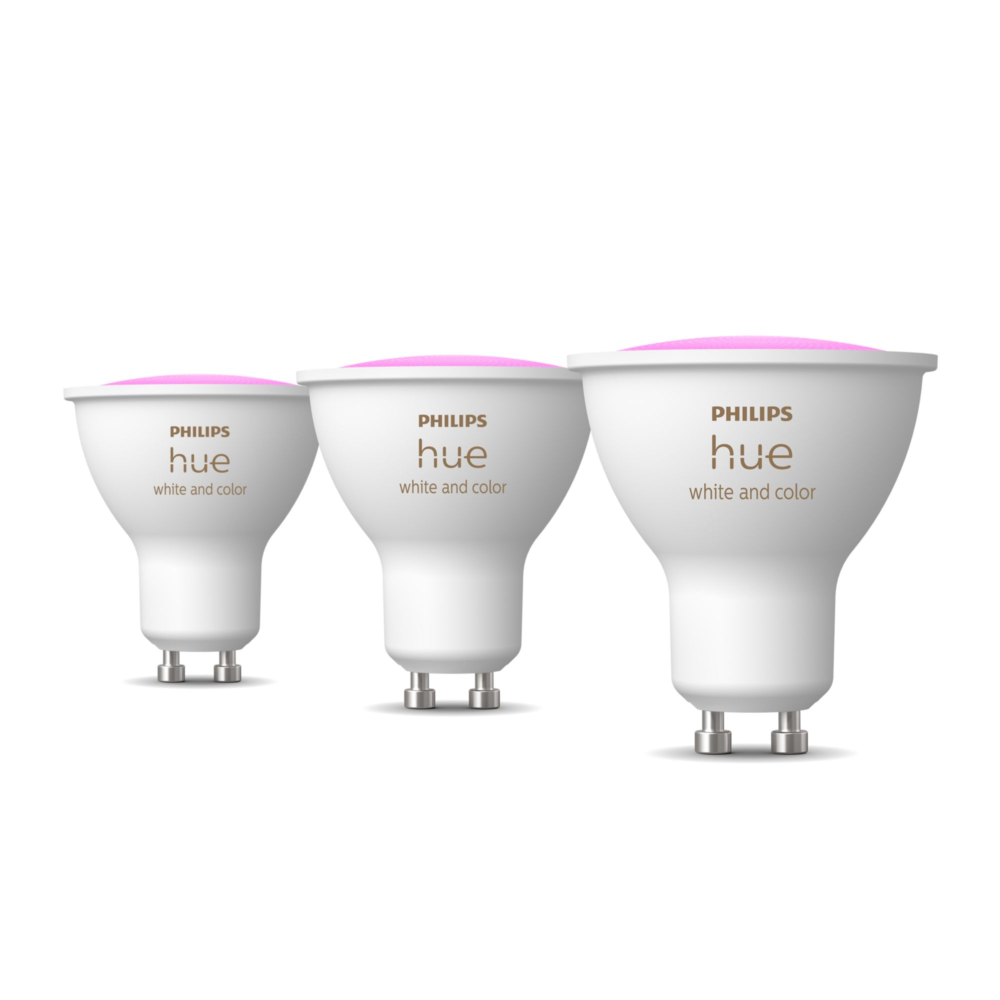 Philips Hue White and Color ambiance GU10 - spots - 3-pak