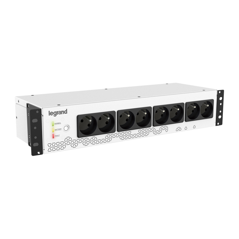 Legrand Keor UPS PDU 800VA FR INPUT 8 FR OUTPUT UPS-enhed Standby (offline) 0,8 kVA 480 W 8 AC stikkontakt(er)