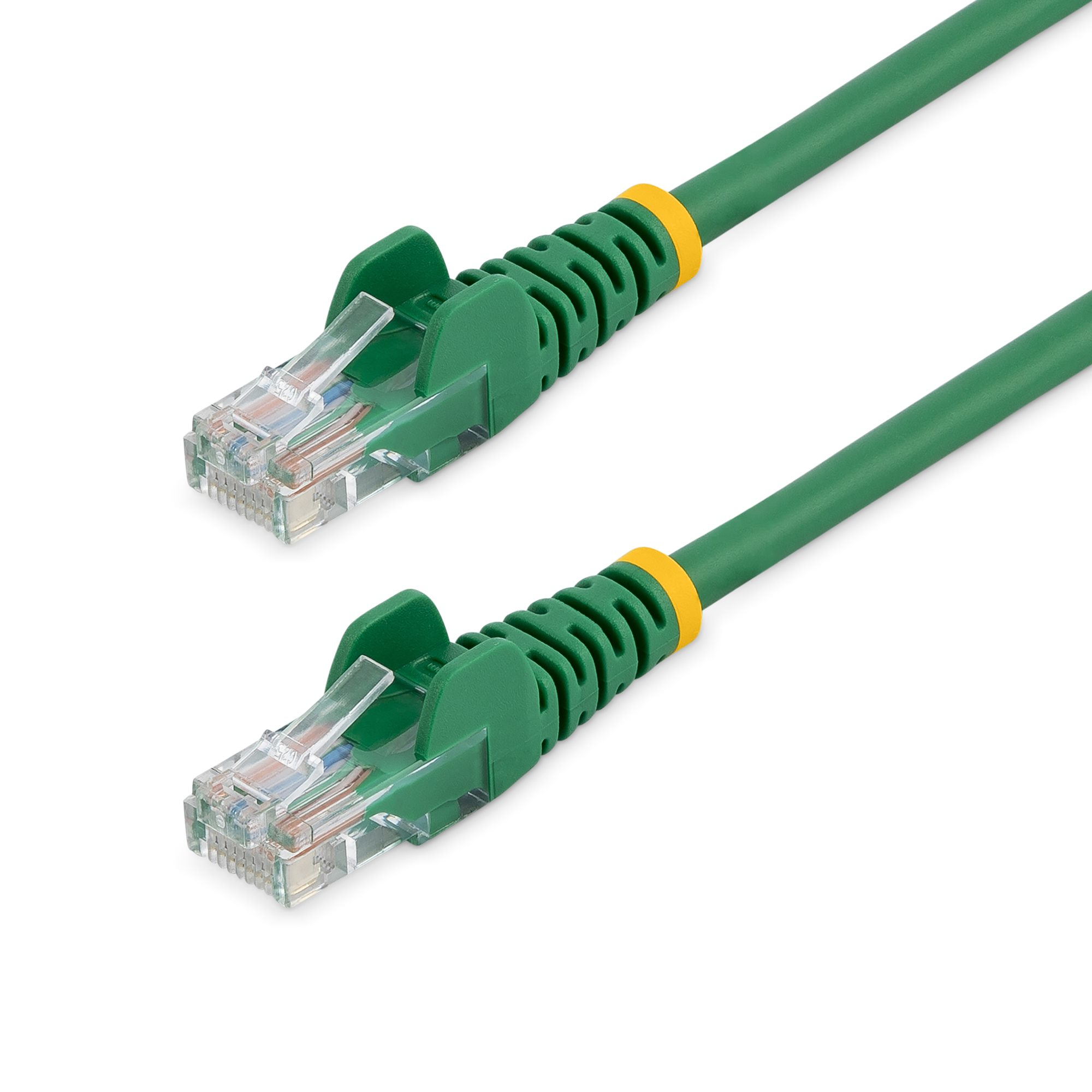 StarTech.com 45PAT50CMGN netværkskabel Grøn 0,5 m Cat5e U/UTP (UTP)