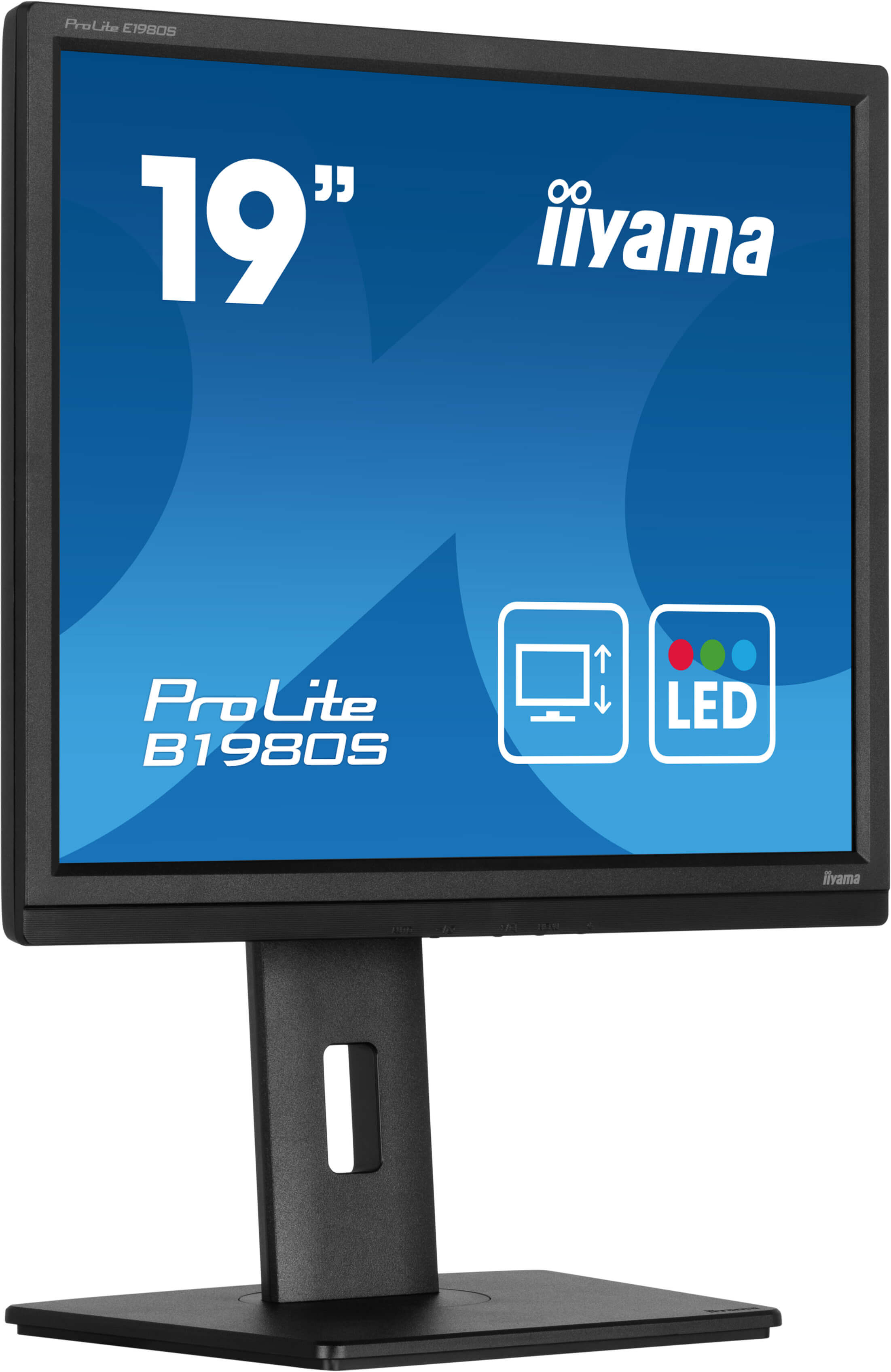 iiyama ProLite B1980S-B1 computerskærm 48,3 cm (19") 1280 x 1024 pixel VGA LED Sort