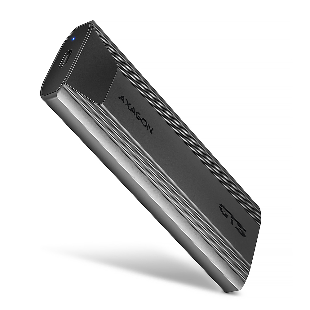 Axagon EEM2-GTS2 drevkabinet SSD kabinet Sort M.2