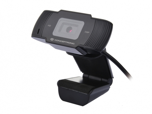 Conceptronic AMDIS 720P HD webcam 1280 x 720 pixel USB 2.0 Sort
