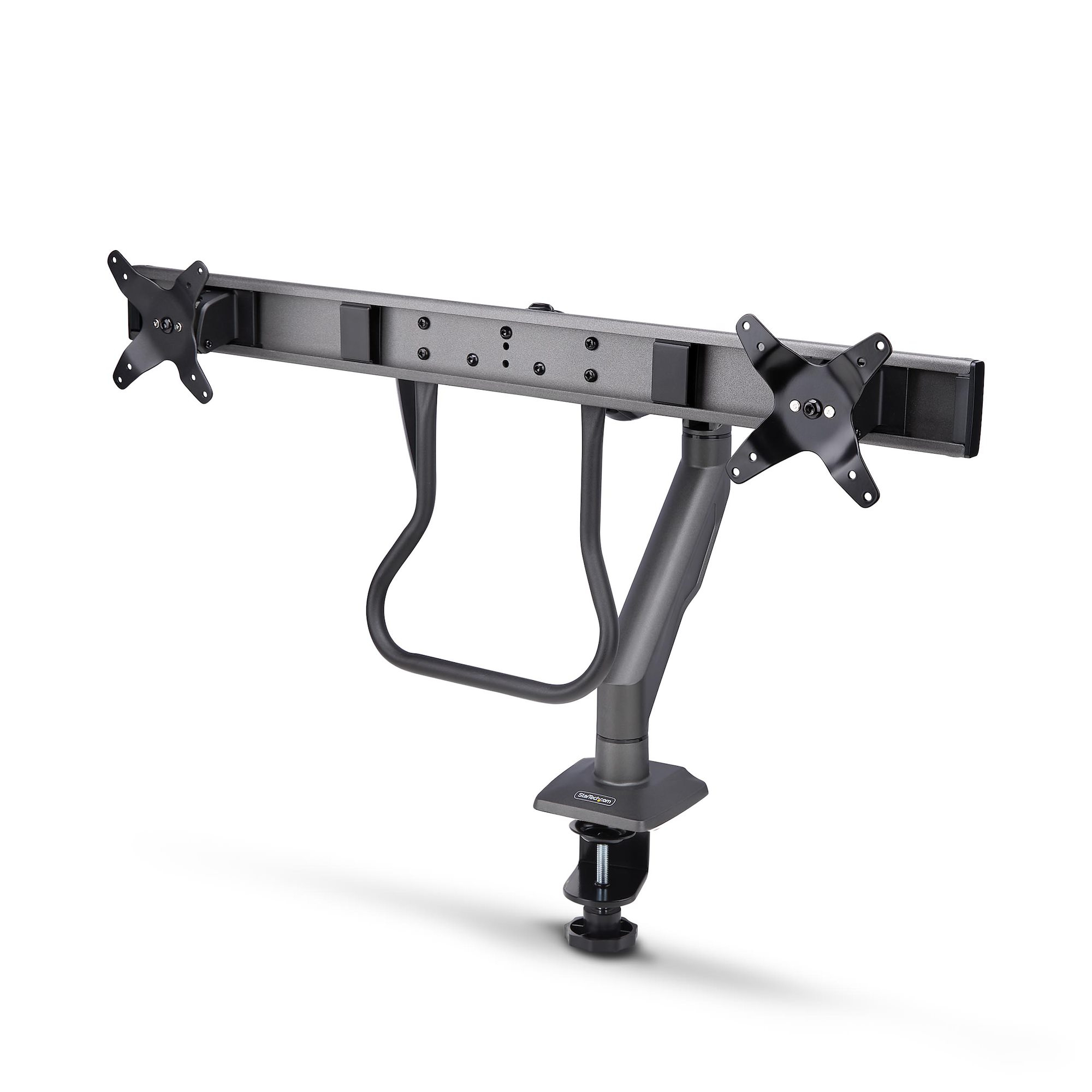 StarTech.com H2M1AS2-MONITOR-ARM skærmbeslag og -stativer 68,6 cm (27") Skrivebord Sort