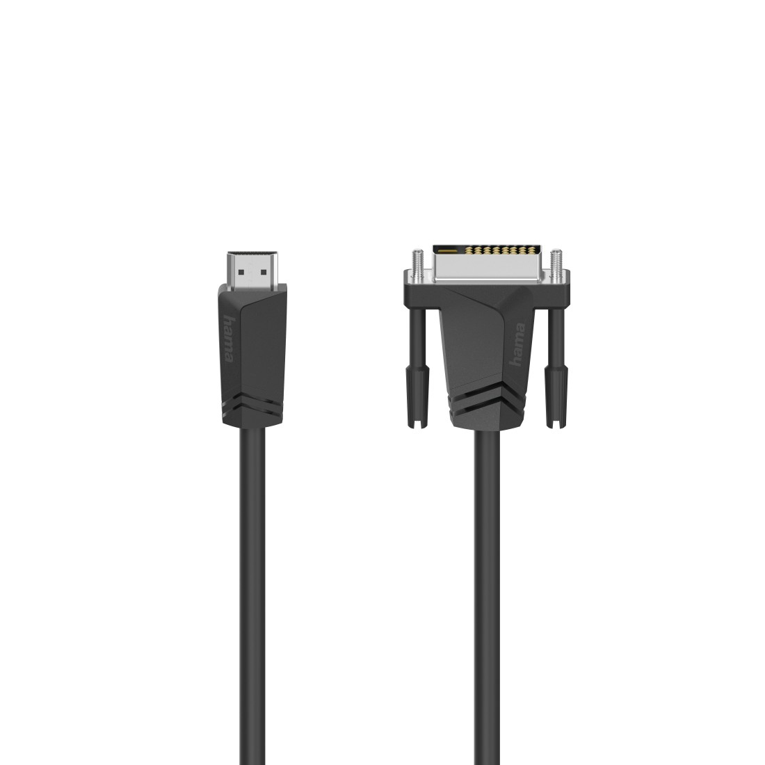 Hama 00205018 videokabel adapter 1,5 m HDMI Type A (Standard) DVI-D Sort