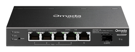TP-Link Omada SG2206MP netværksswitch L2 Gigabit Ethernet (10/100/1000) Strøm over Ethernet (PoE)