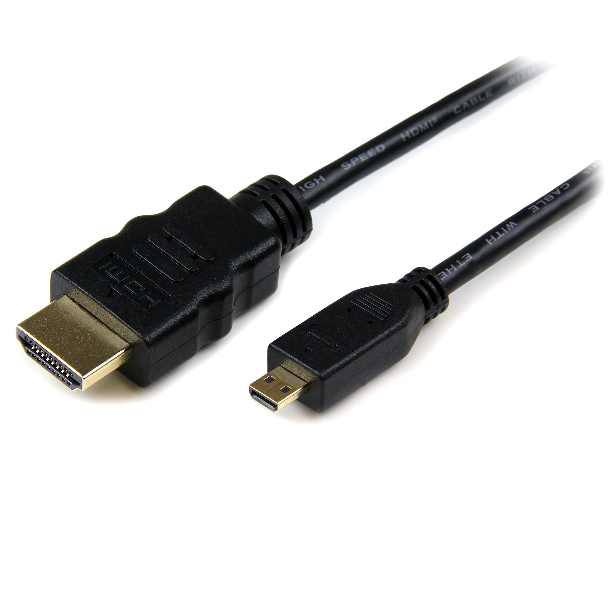 StarTech.com HDADMM1M HDMI-kabel 1 m HDMI Type A (Standard) HDMI Type D (Micro) Sort