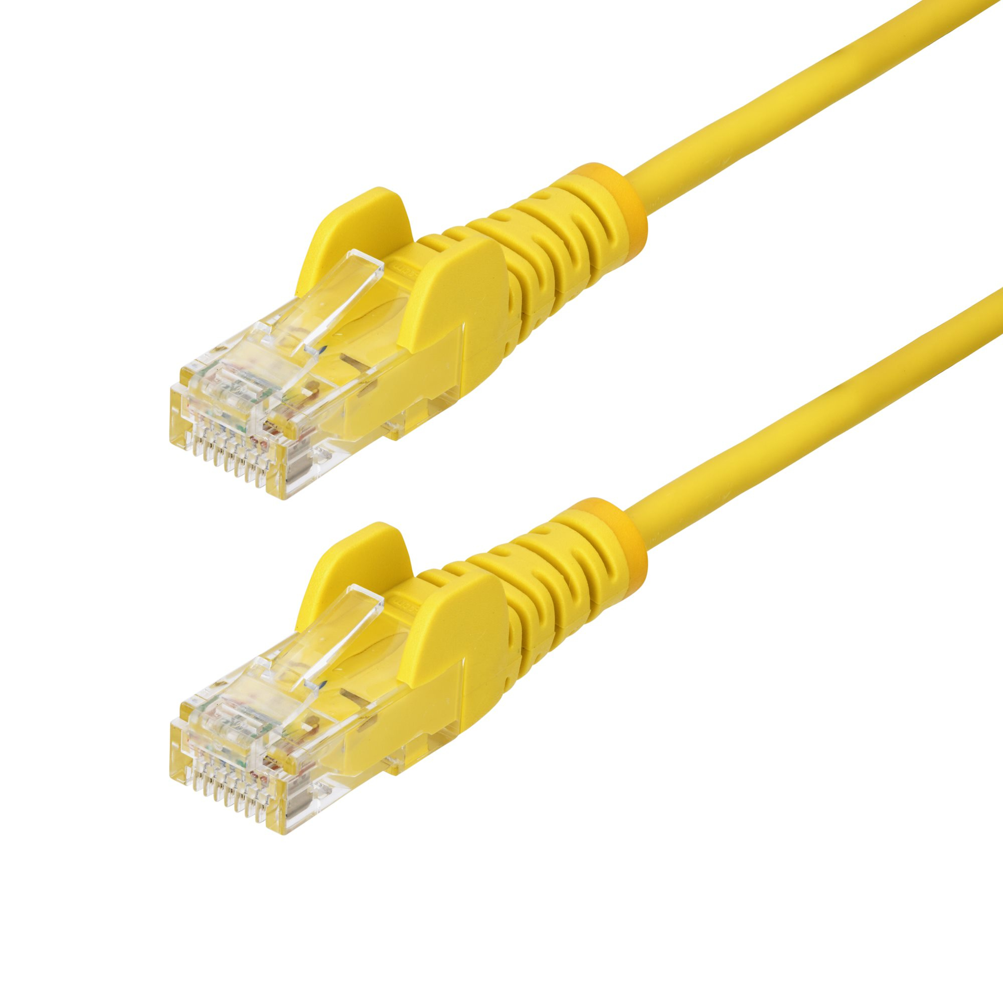 StarTech.com N6PAT25CMYLS netværkskabel Gul 0,25 m Cat6 U/UTP (UTP)