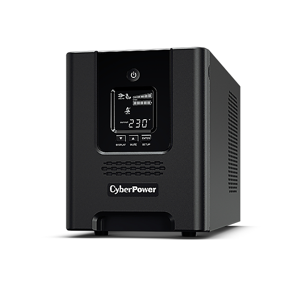 CyberPower PR3000ELCDSXL UPS-enhed Interaktivt indgangsstik 3 kVA 2700 W 9 AC stikkontakt(er)