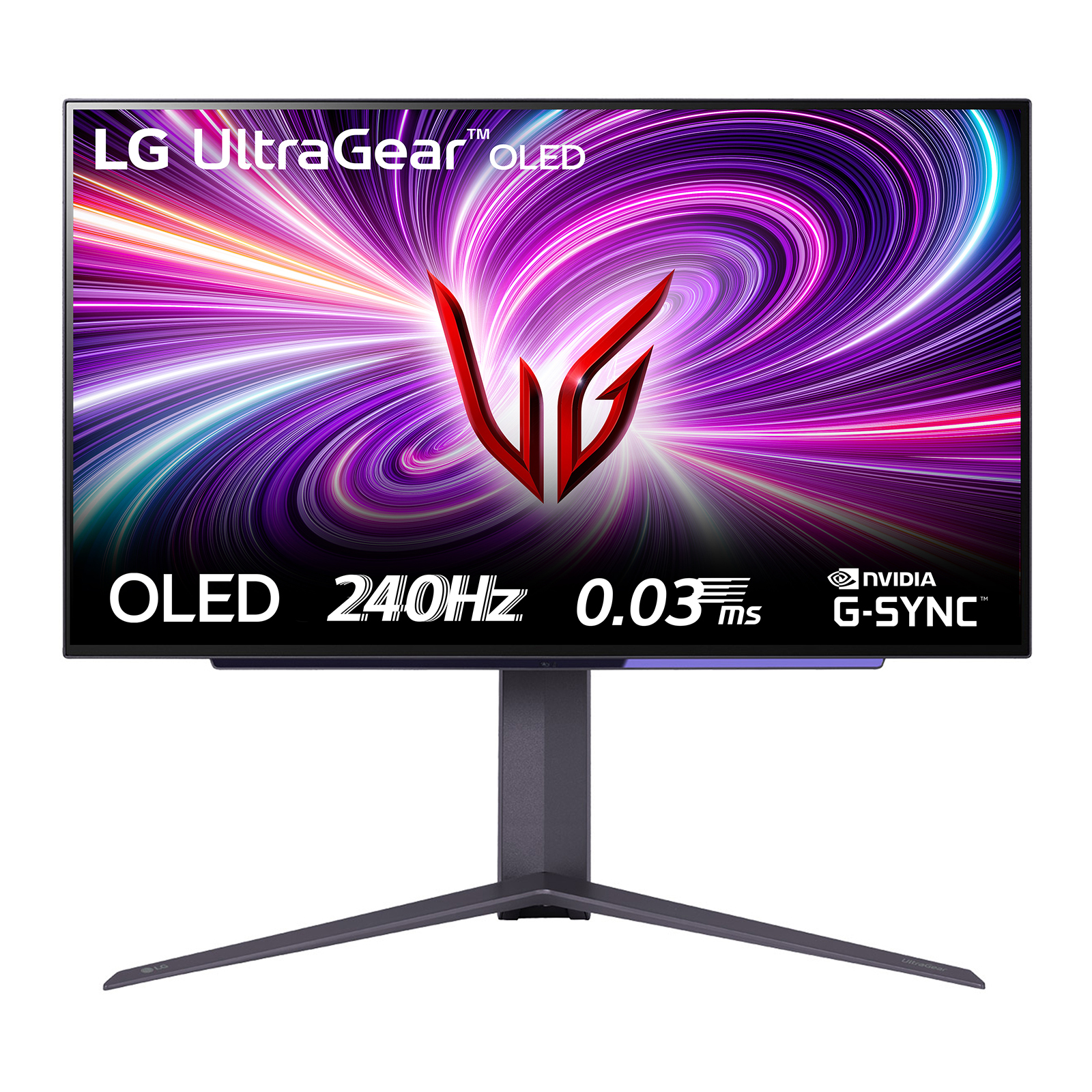 LG 27GS95QE-B computerskærm 67,3 cm (26.5") 2560 x 1440 pixel Quad HD OLED Sort