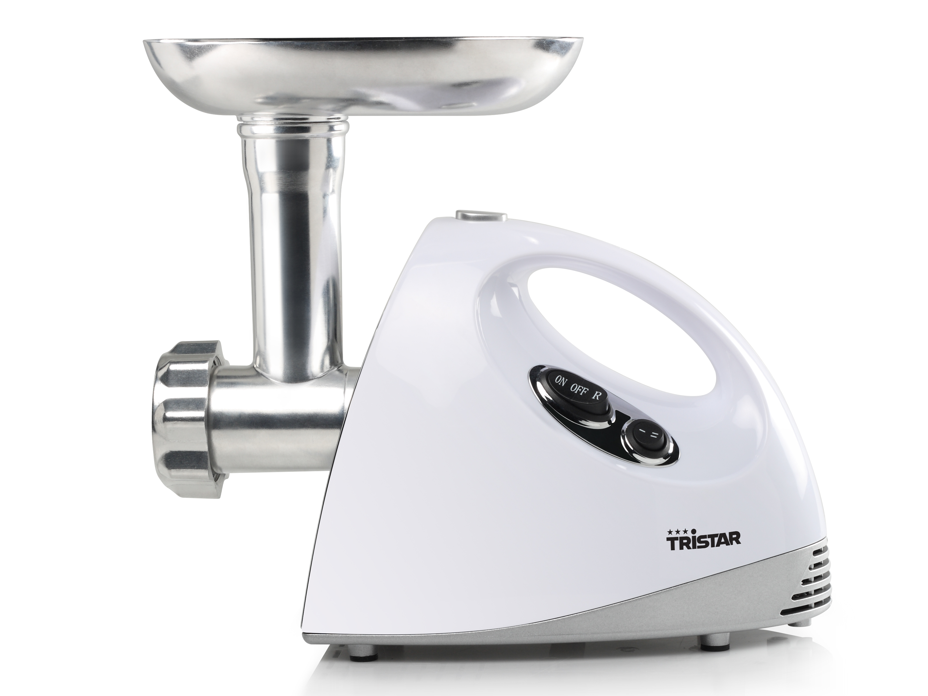 Tristar VM-4210 kødhakker 550 W Rustfrit stål, Hvid