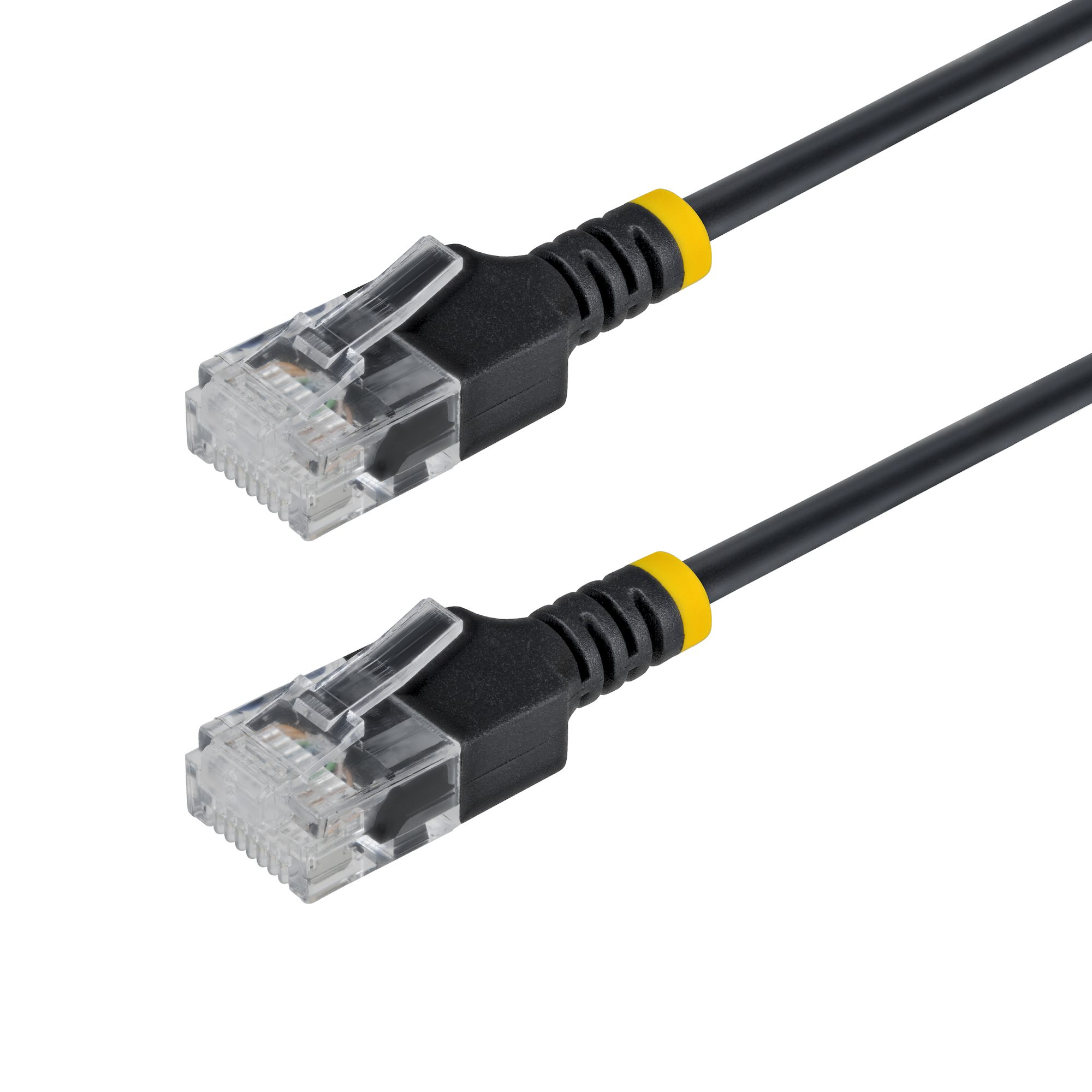 StarTech.com N6APATUTP34BKS2M netværkskabel Sort 2 m Cat6a U/UTP (UTP) Rund