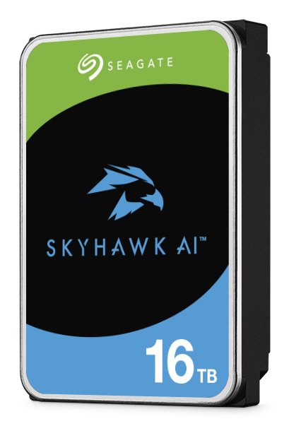 Seagate SkyHawk AI harddisk 16 TB 7200 rpm 512 MB 3.5" Serial ATA III