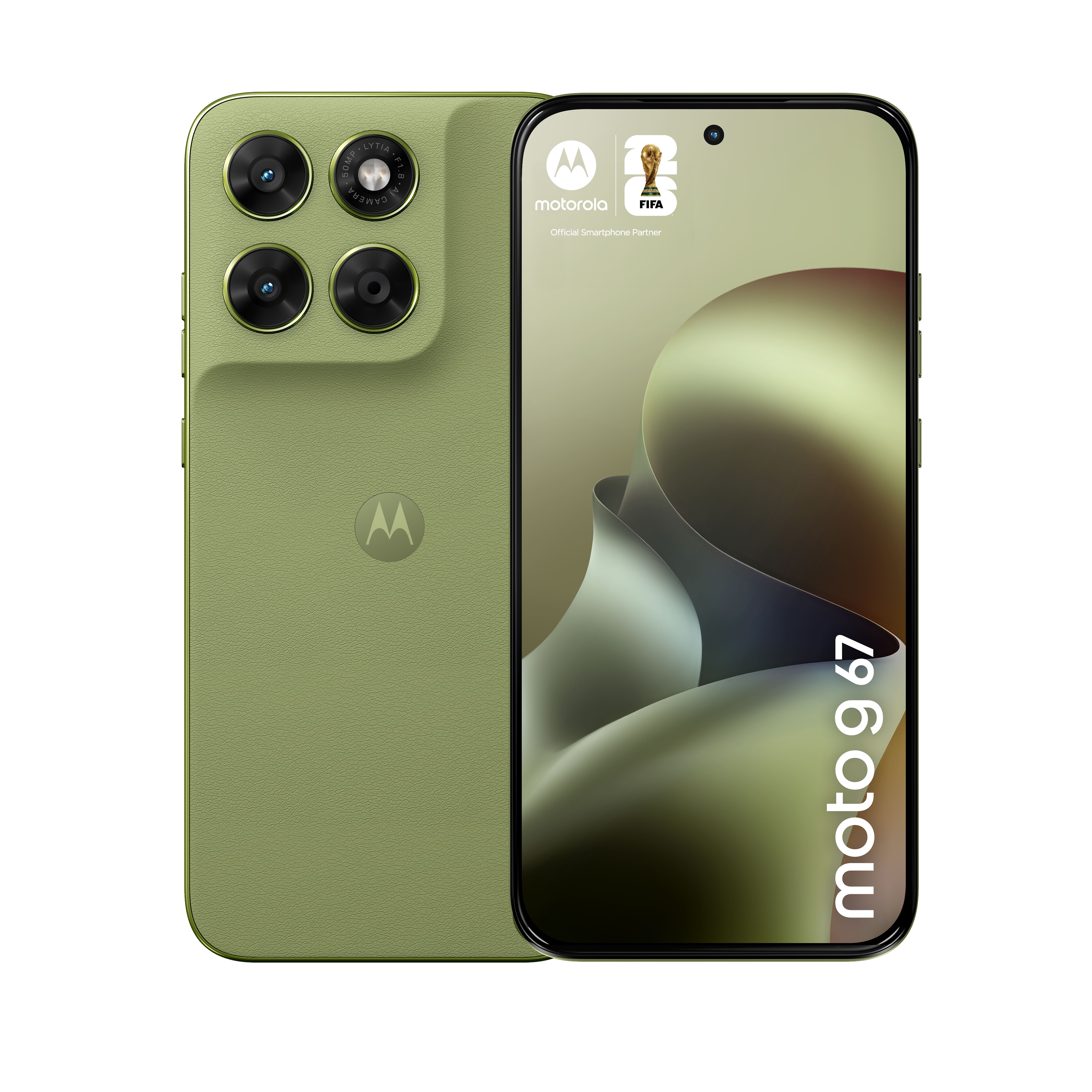 Motorola moto g67 17,3 cm (6.8") Hybrid Dual SIM Android 16.0 5G USB Type-C 4 GB 256 GB 5200 mAh Grøn