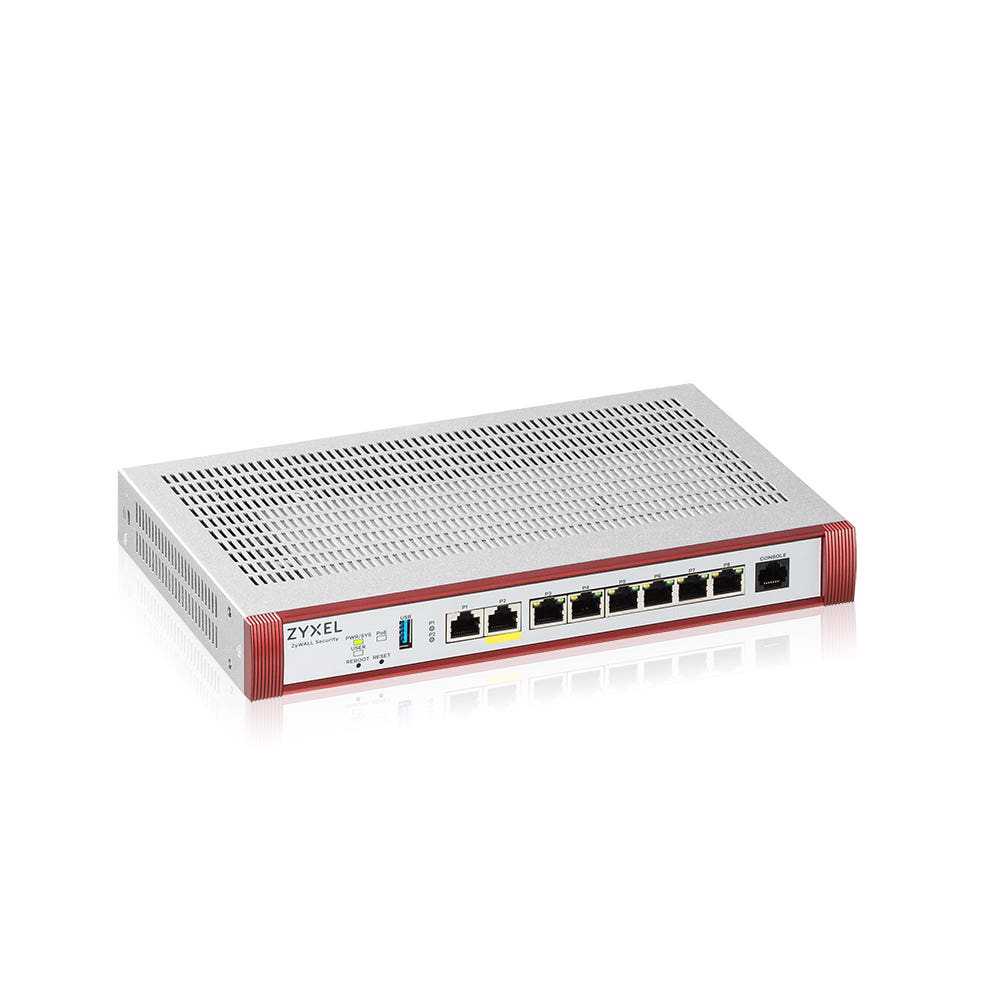 Zyxel USG Flex 100HP firewall (hardware) 3 Gbit/sek.