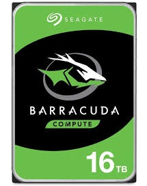 Seagate Barracuda 16TB harddisk 7200 rpm 512 MB 3.5" SATA