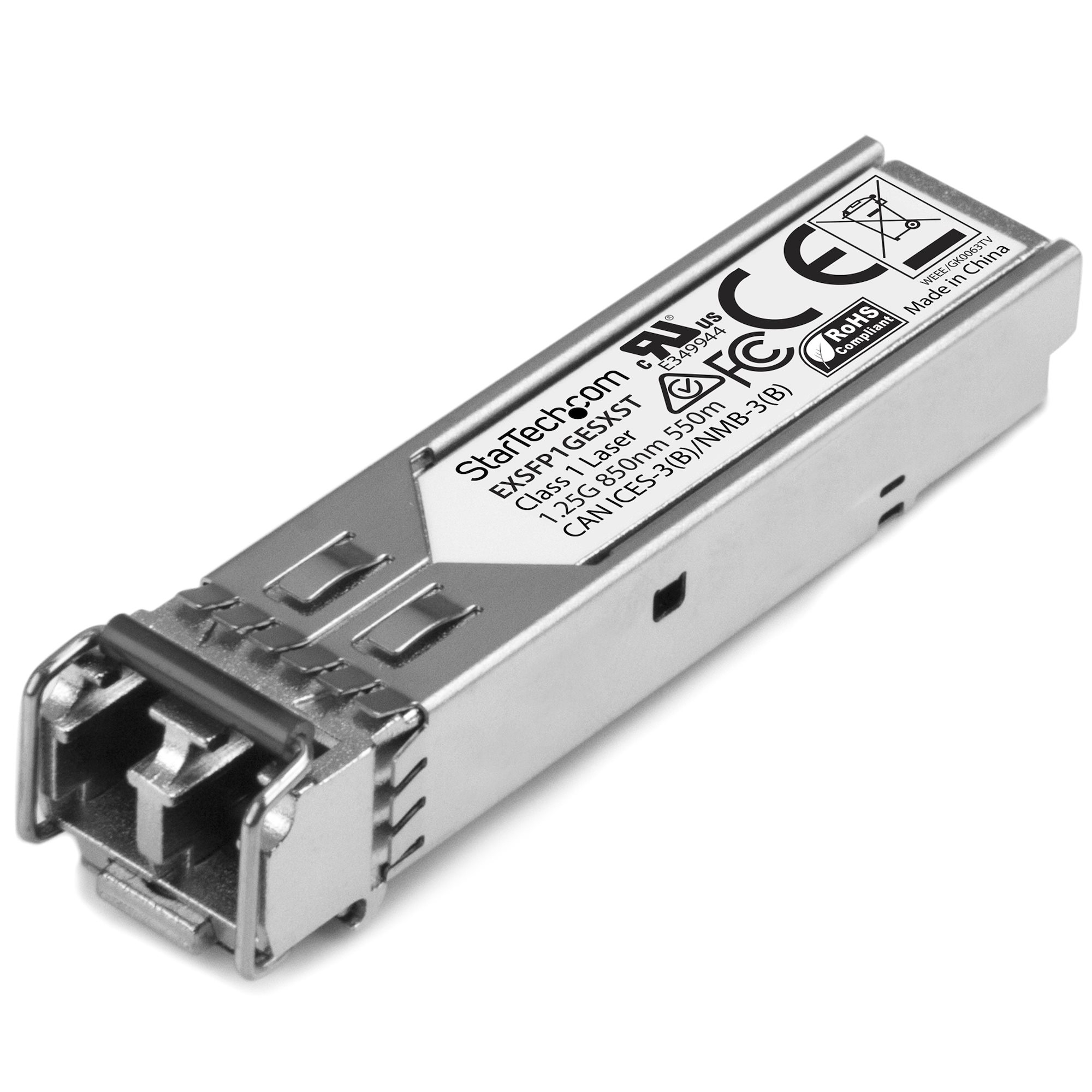 StarTech.com EXSFP1GELXST modul til netværksmodtager Fiberoptisk 1250 Mbit/s SFP 1310 nm