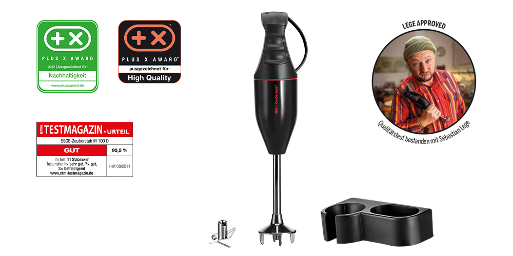 ESGE M 100 D Nedsænkning blender 120 W Sort