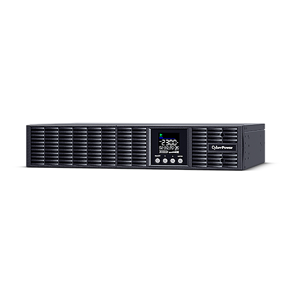 CyberPower OLS2000ERT2UA UPS-enhed Dobbeltkonvertering (online) 2 kVA 1800 W 8 AC stikkontakt(er)