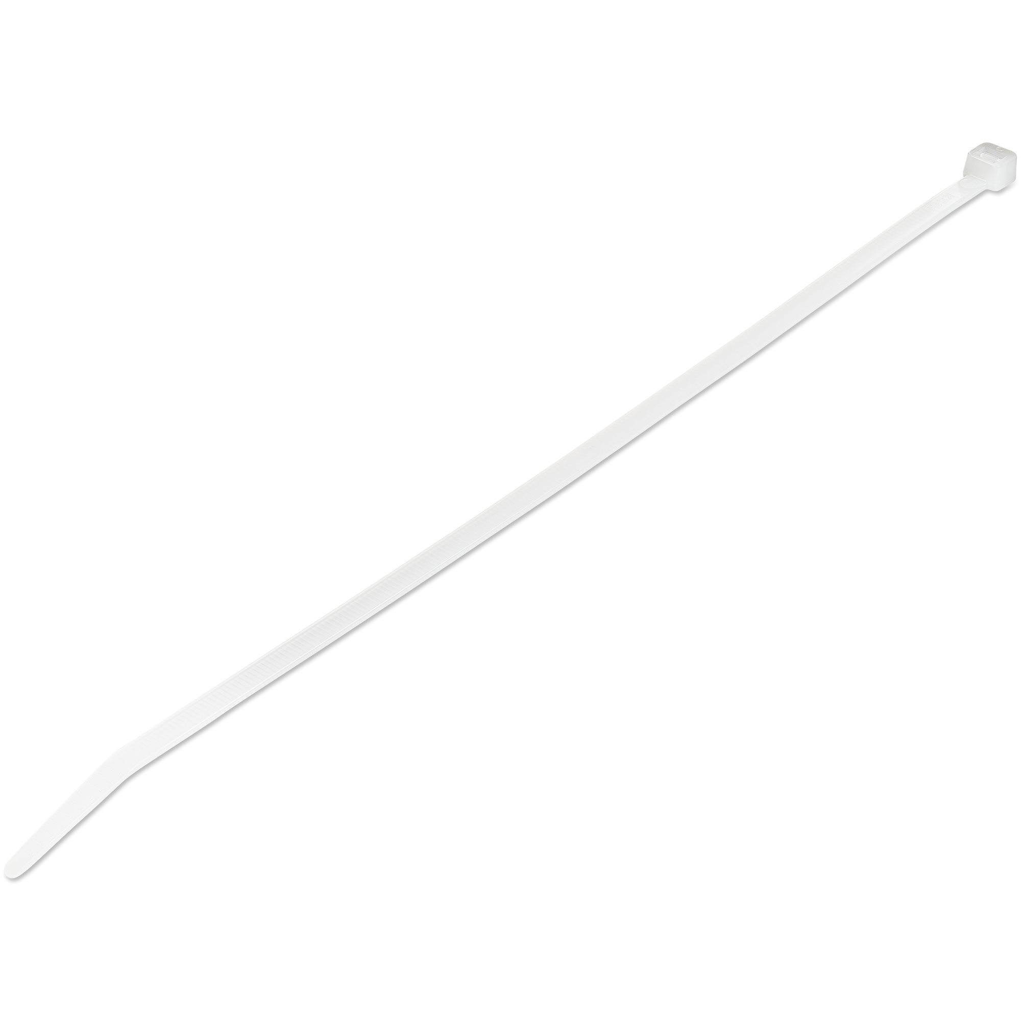 StarTech.com CBMZT10NK kabelsamler Udløselig kabelbinder Nylon, Plast Hvid 1000 stk
