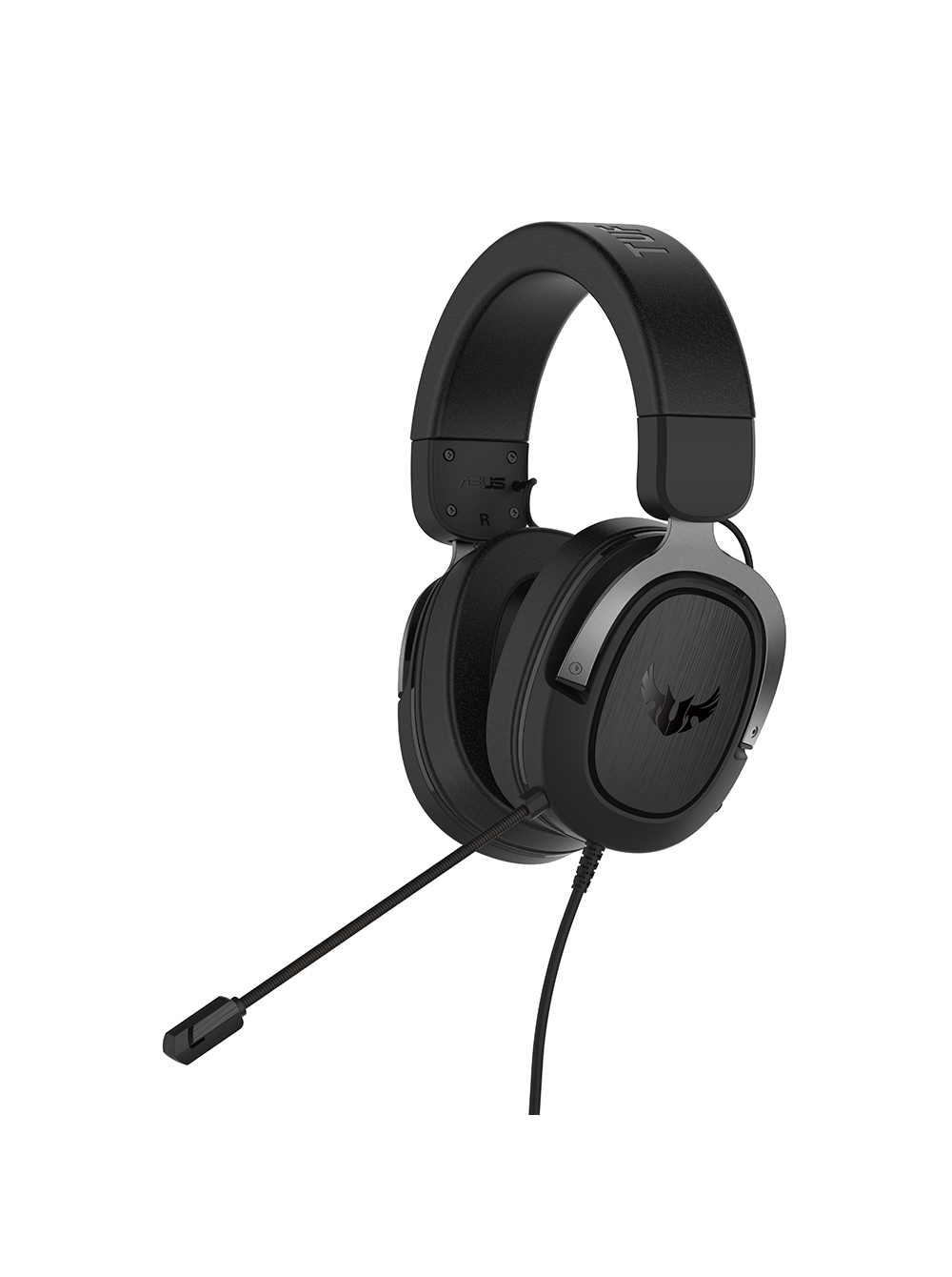 ASUS TUF Gaming H3 Headset Ledningsført Spil Sort, Grå