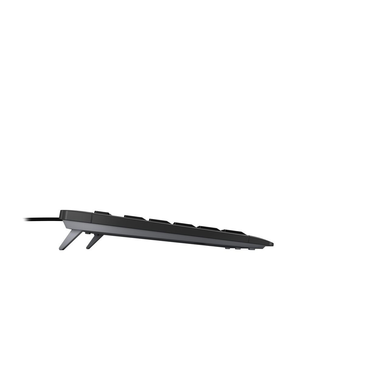 CHERRY STREAM tastatur Hjemme/kontor USB QWERTY Portugisisk Sort, Grå