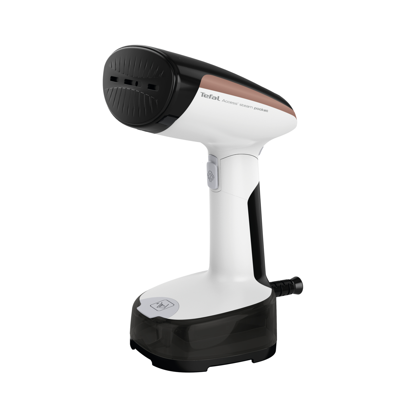 Tefal DT3030 Håndholdt beklædningsdamper 0,12 L 1300 W Sort, Roseguld, Hvid