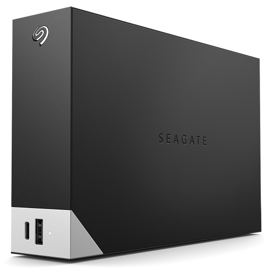 Seagate One Touch Desktop w HUB 12TBUSB 3.0 SED ekstern harddisk 12 TB USB Type-A / USB Type-C 3.2 Gen 1 (3.1 Gen 1) Sort
