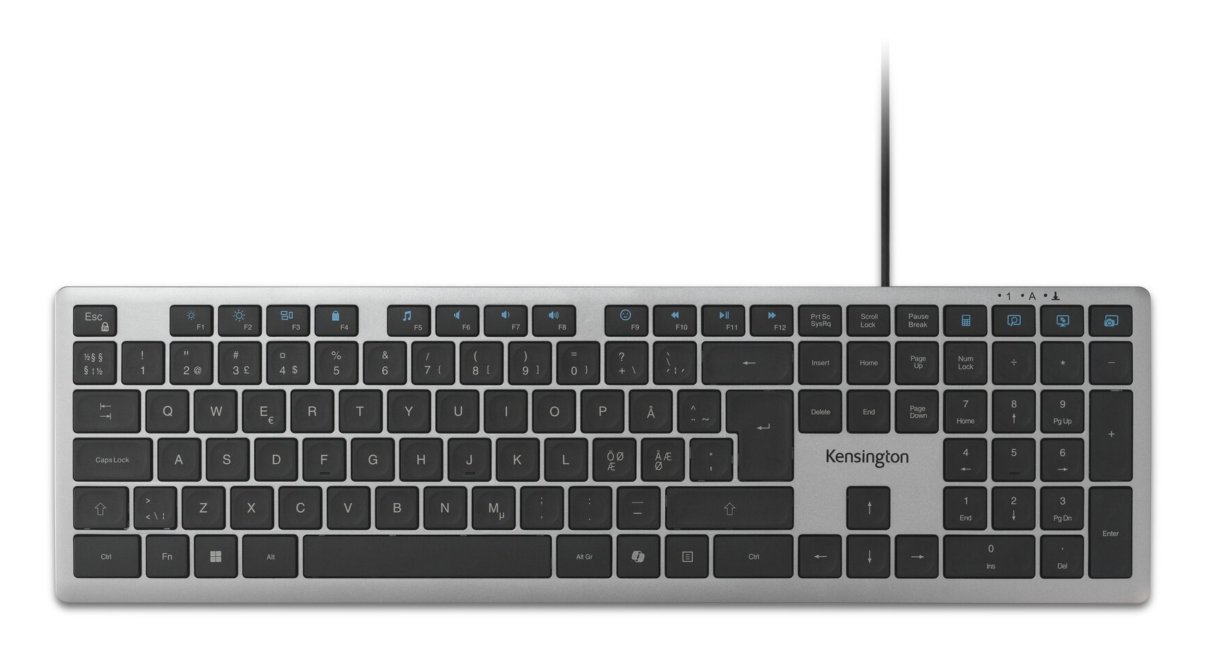 Kensington KB515 EQ USB-C/USB-A Kablet Tastatur