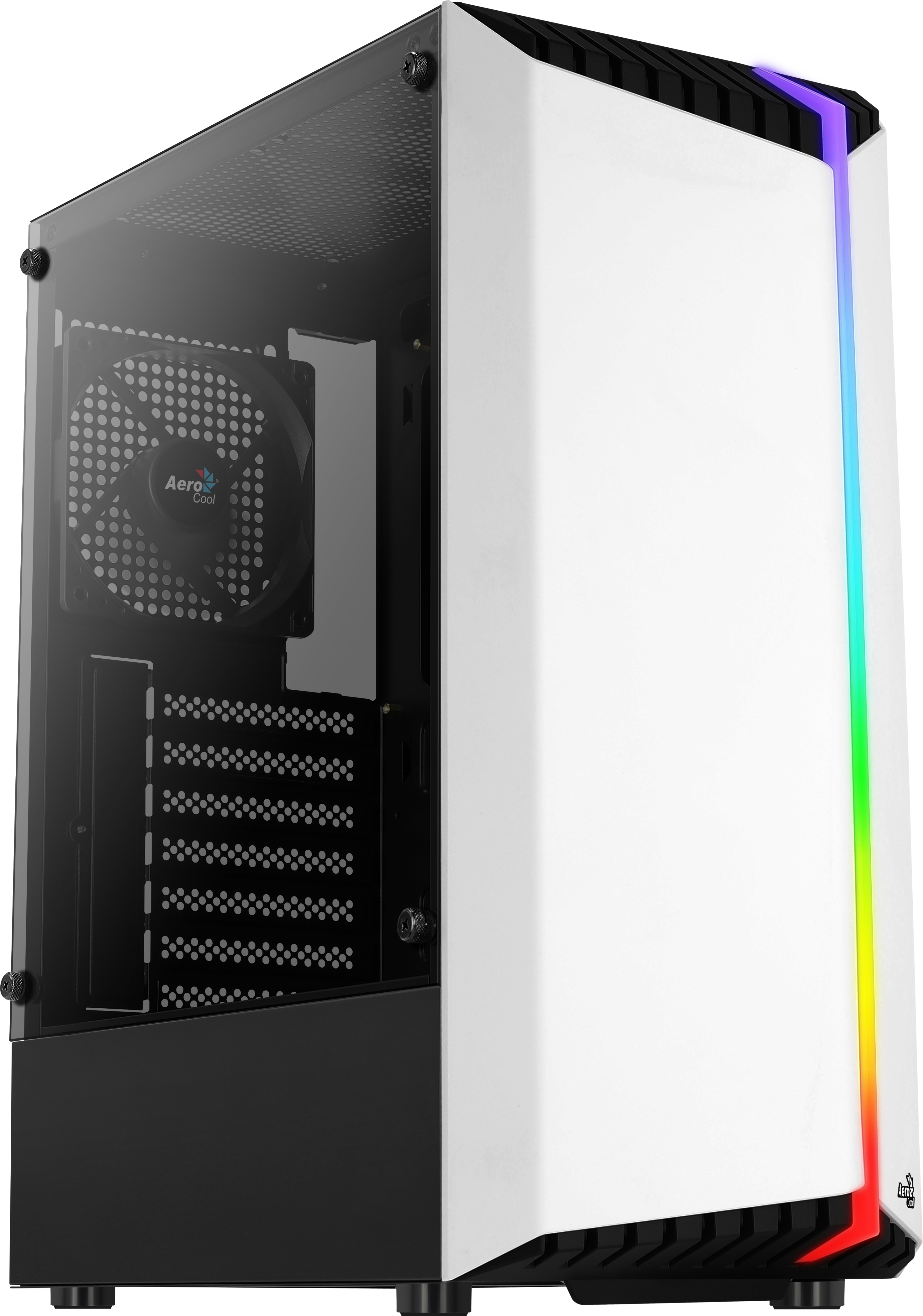 Aerocool Bionic Midi Tower Hvid