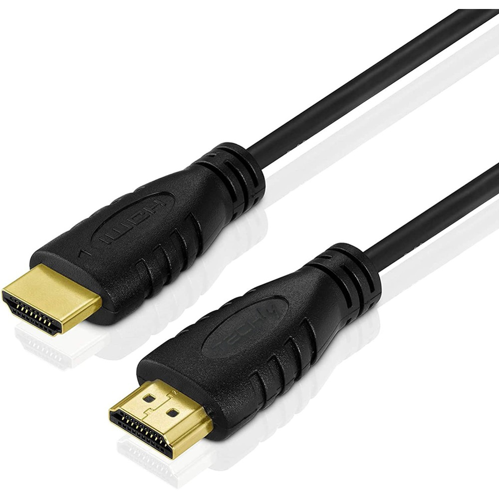 Techly ICOC HDMI2-4-060 HDMI-kabel 6 m HDMI Type A (Standard) Sort