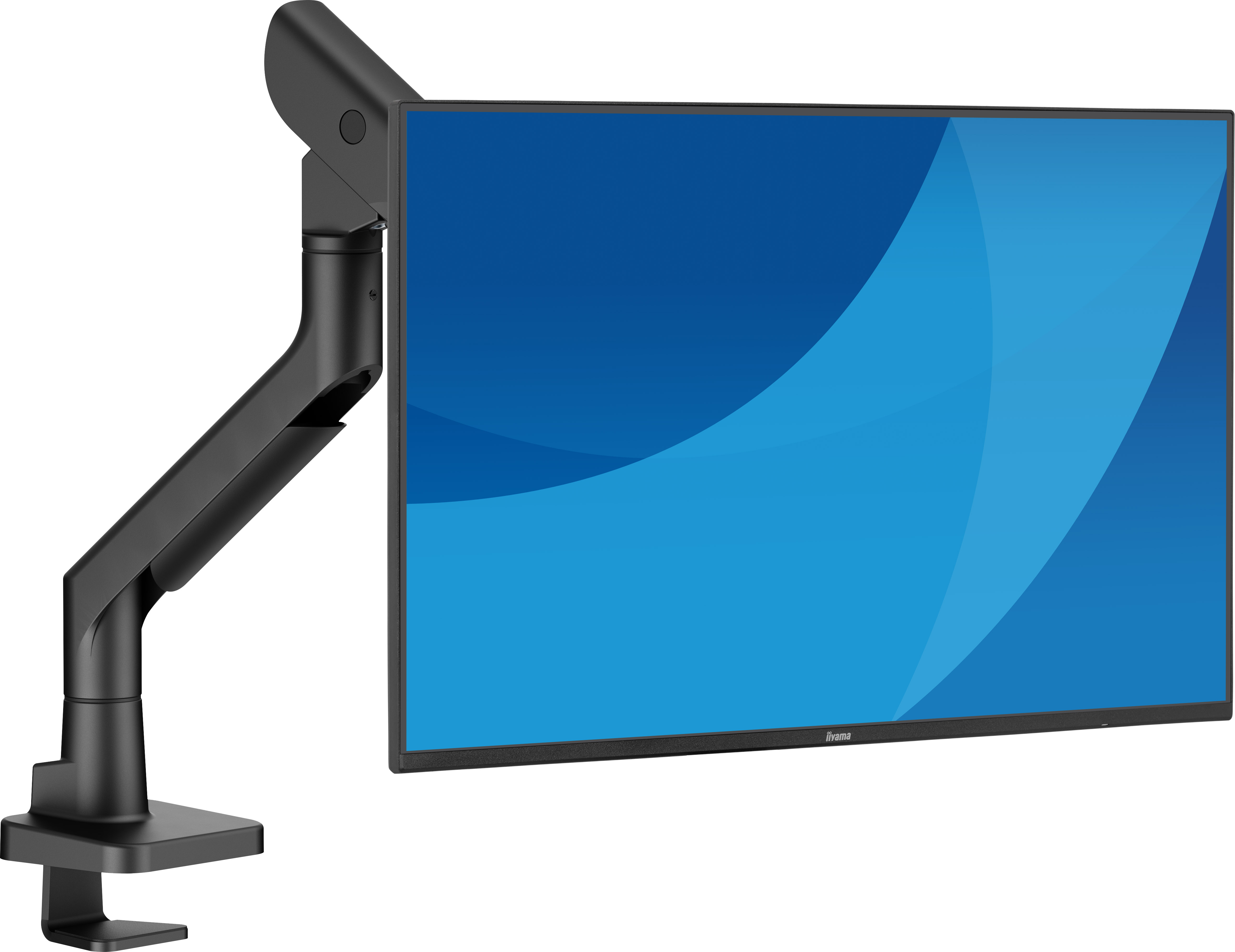 iiyama DS6001C-B1 skærmbeslag og -stativer 124,5 cm (49") Skrivebord Sort