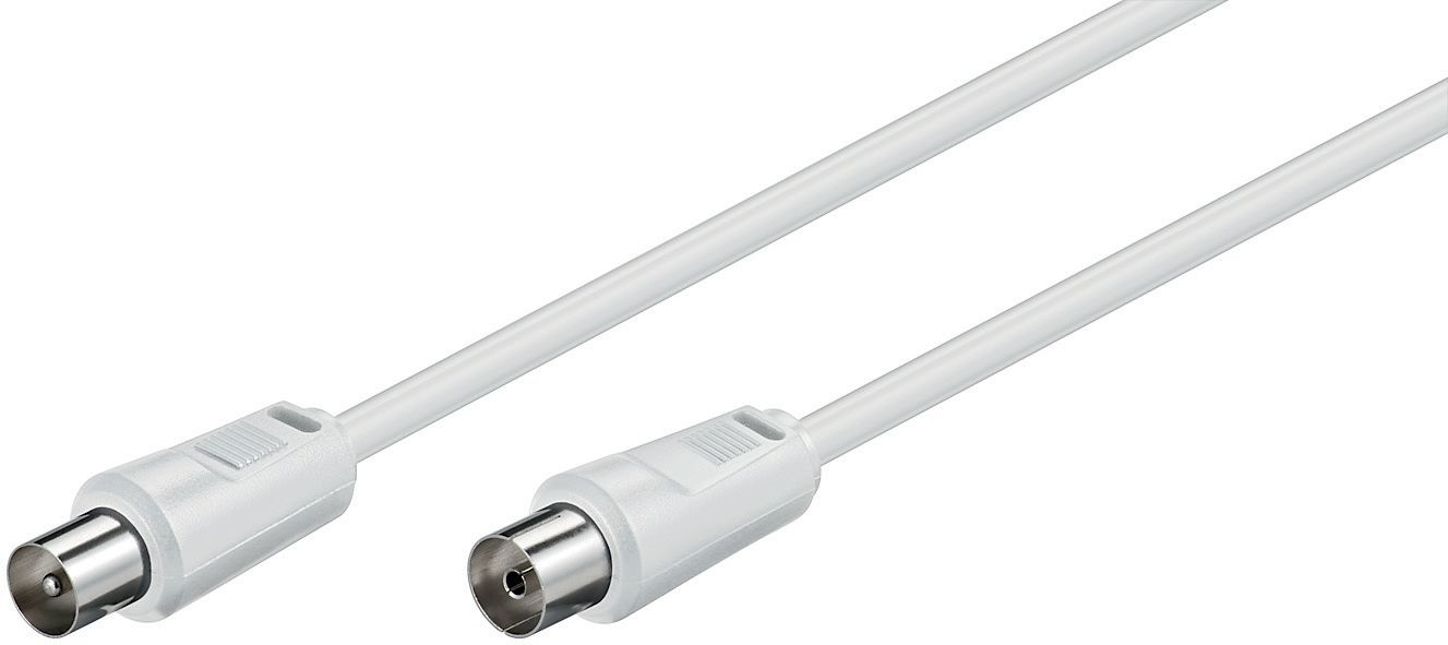 Microconnect COAX015W koaxial kabel 1,5 m Koaksial Hvid
