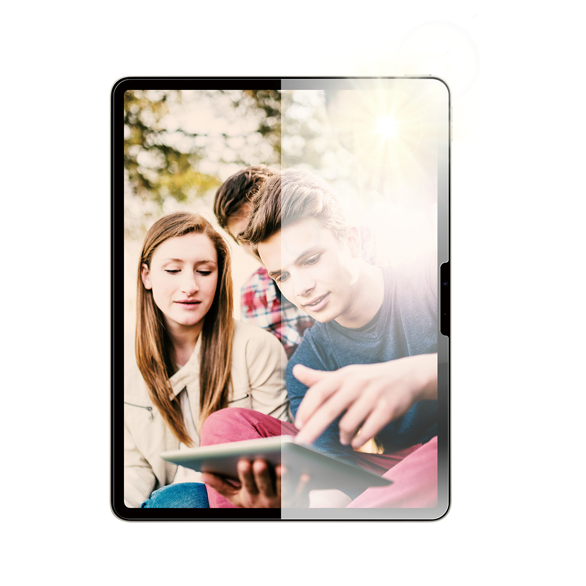 PanzerGlass ® Anti-Reflective Armor Skærmbeskyttelse iPad Air 13" (2024-2026) | Pro 13" (2024-2025) | Ultra-Wide Fit m. Fastfit tool