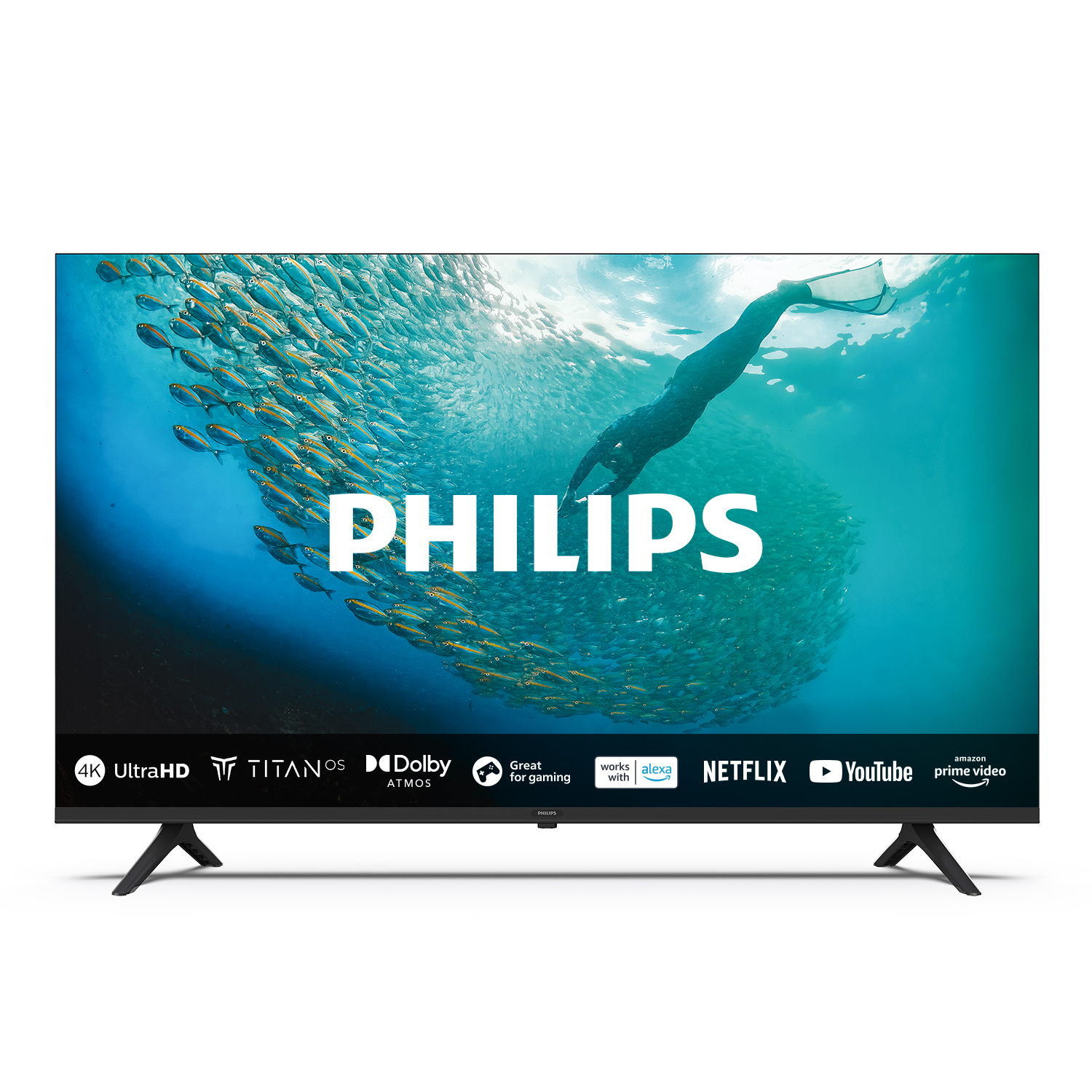 Philips 75PUS7009/12 TV 190,5 cm (75") 4K Ultra HD Smart TV Wi-Fi Sort