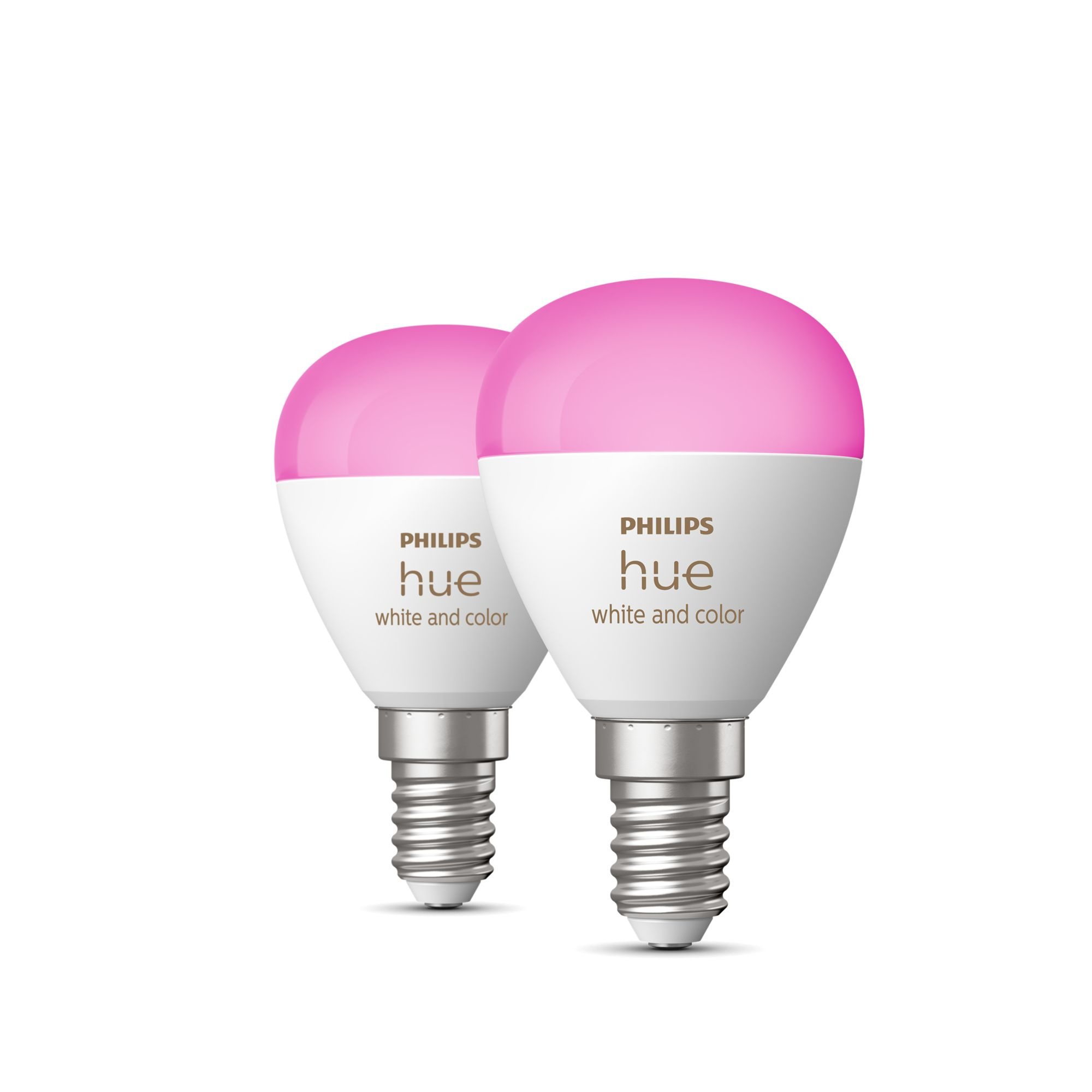 Philips Hue White and Color ambiance Krone - E14 pærer - 2-pak