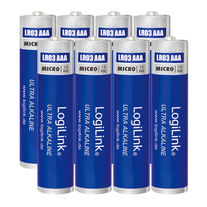 LogiLink LR03F8 husholdningsbatteri Engangsbatteri AAA Alkaline