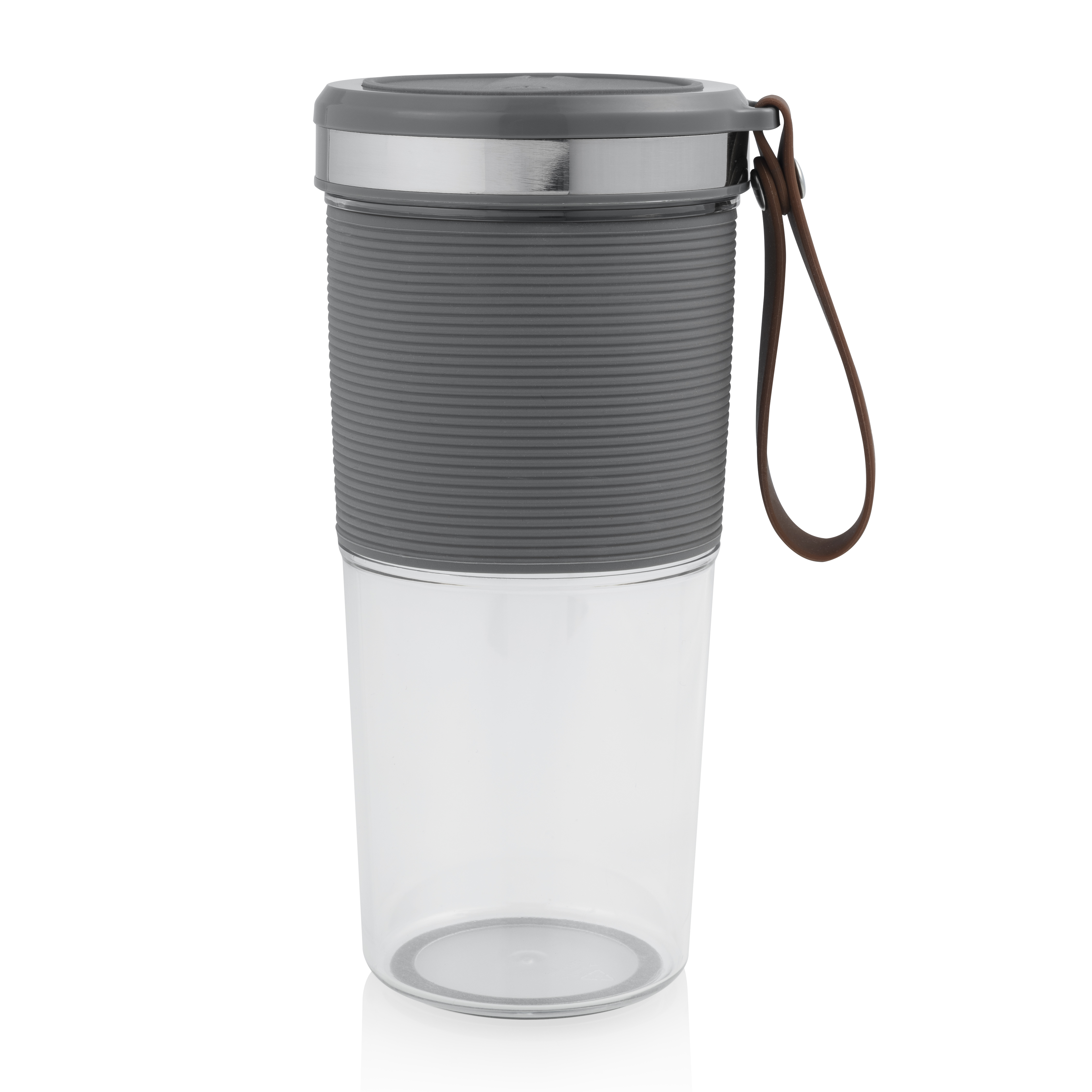 Tristar BL-4475 blender 0,4 L Sportsblender 50 W Grå, Rustfrit stål, Transparent