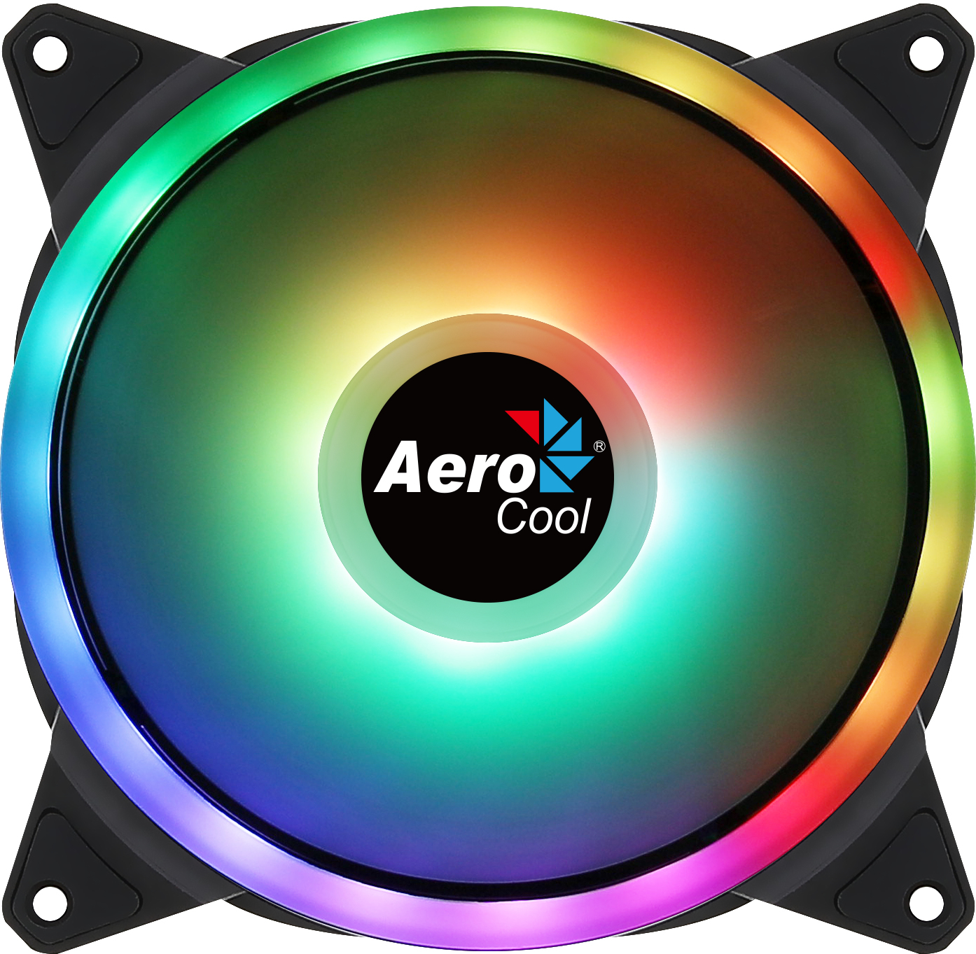 Aerocool Duo 14 Computerkabinet Ventilator 14 cm Sort