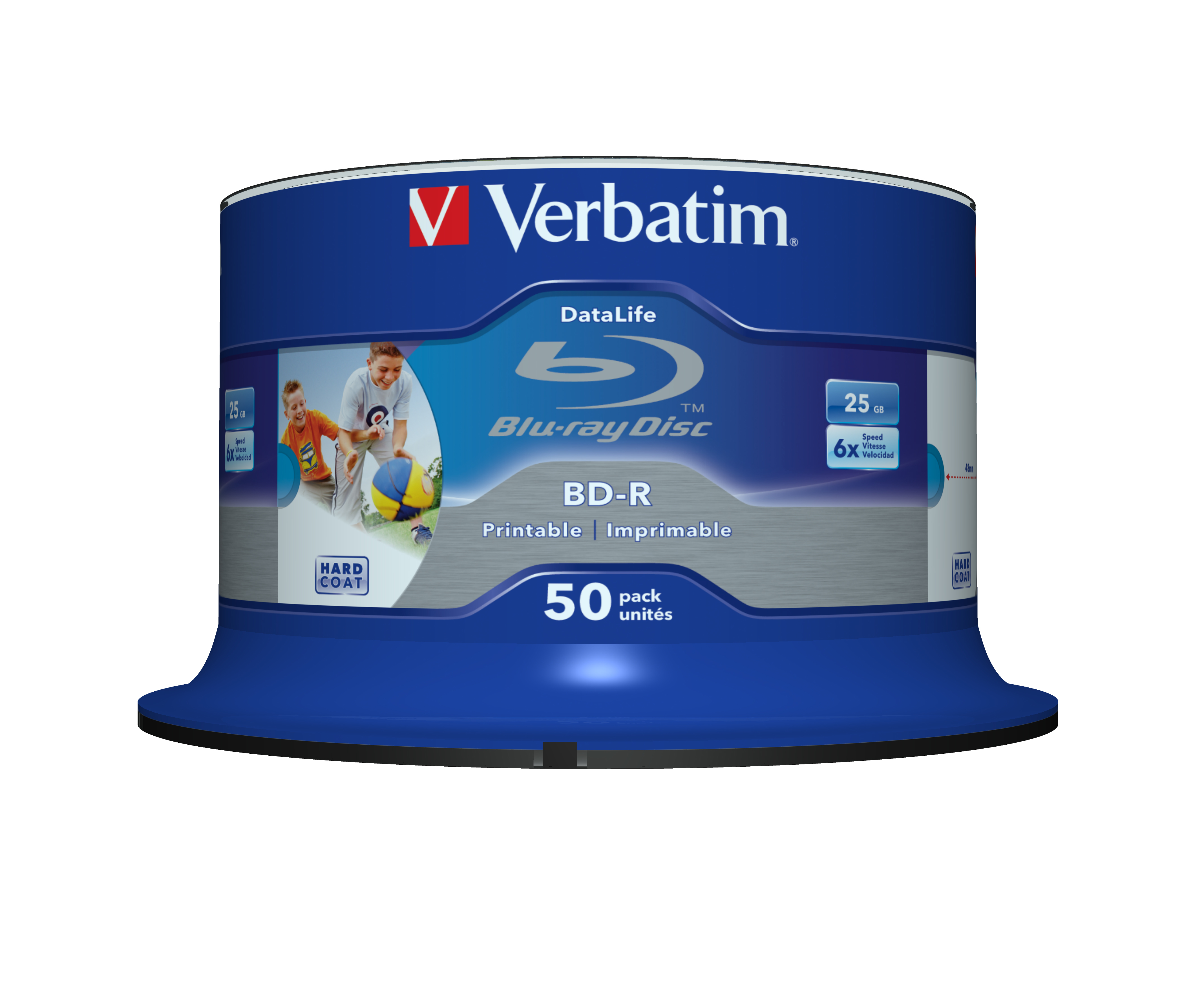 Verbatim 43812 blank Blu-ray disk BD-R 25 GB 50 stk